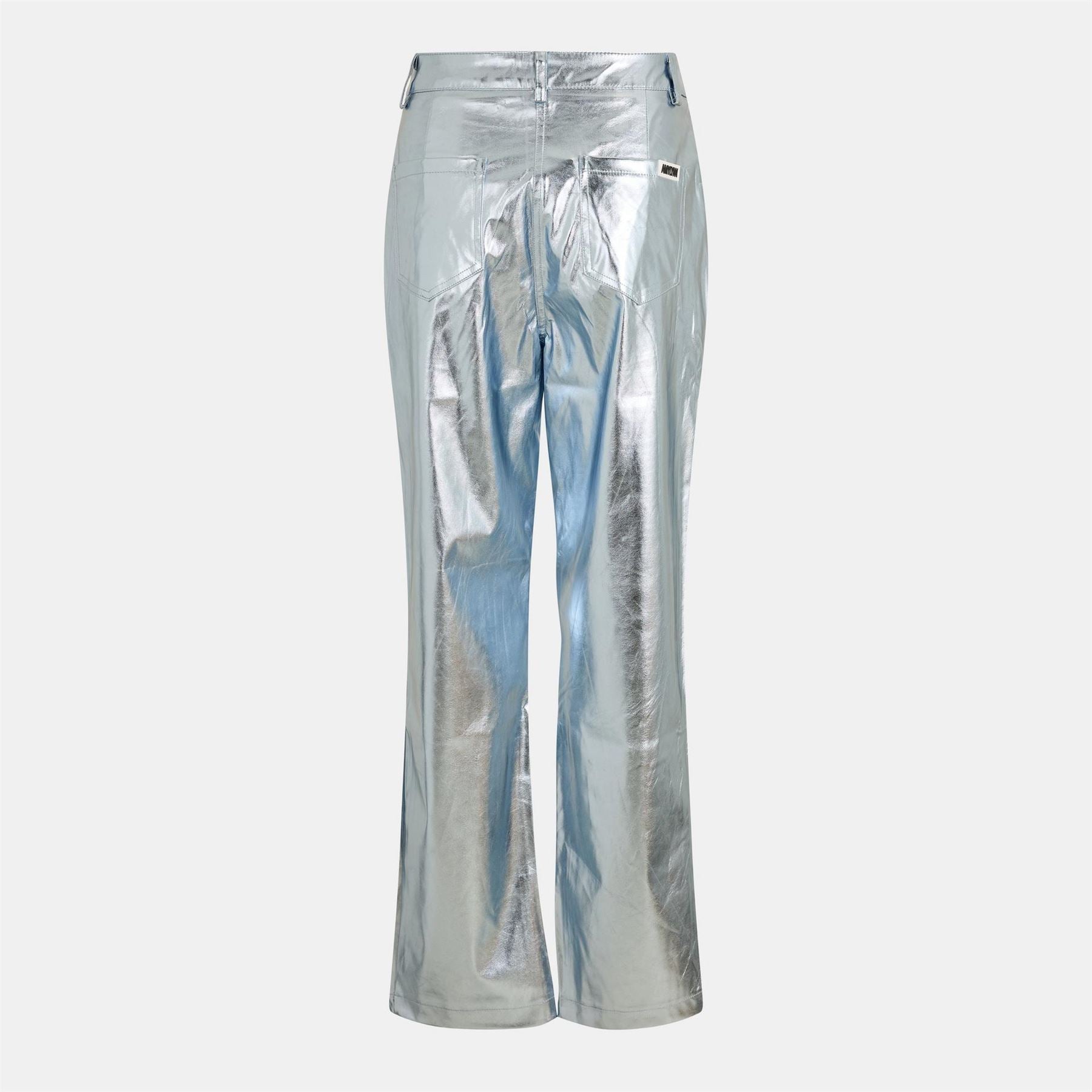 AmyLynn Metallic Patterned Wide Leg Trousers