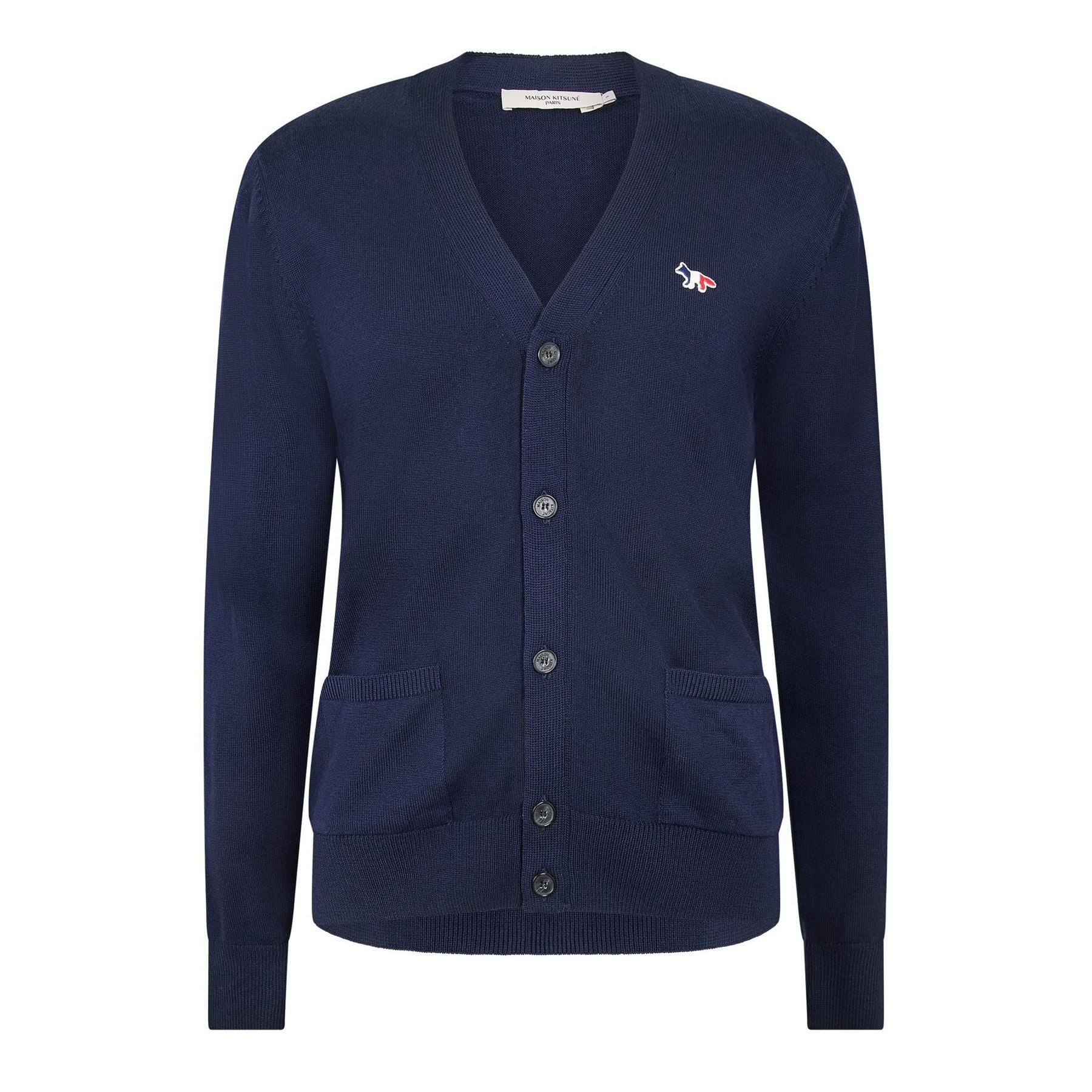 Maison Kitsune Fox Patch Classic Cardigan