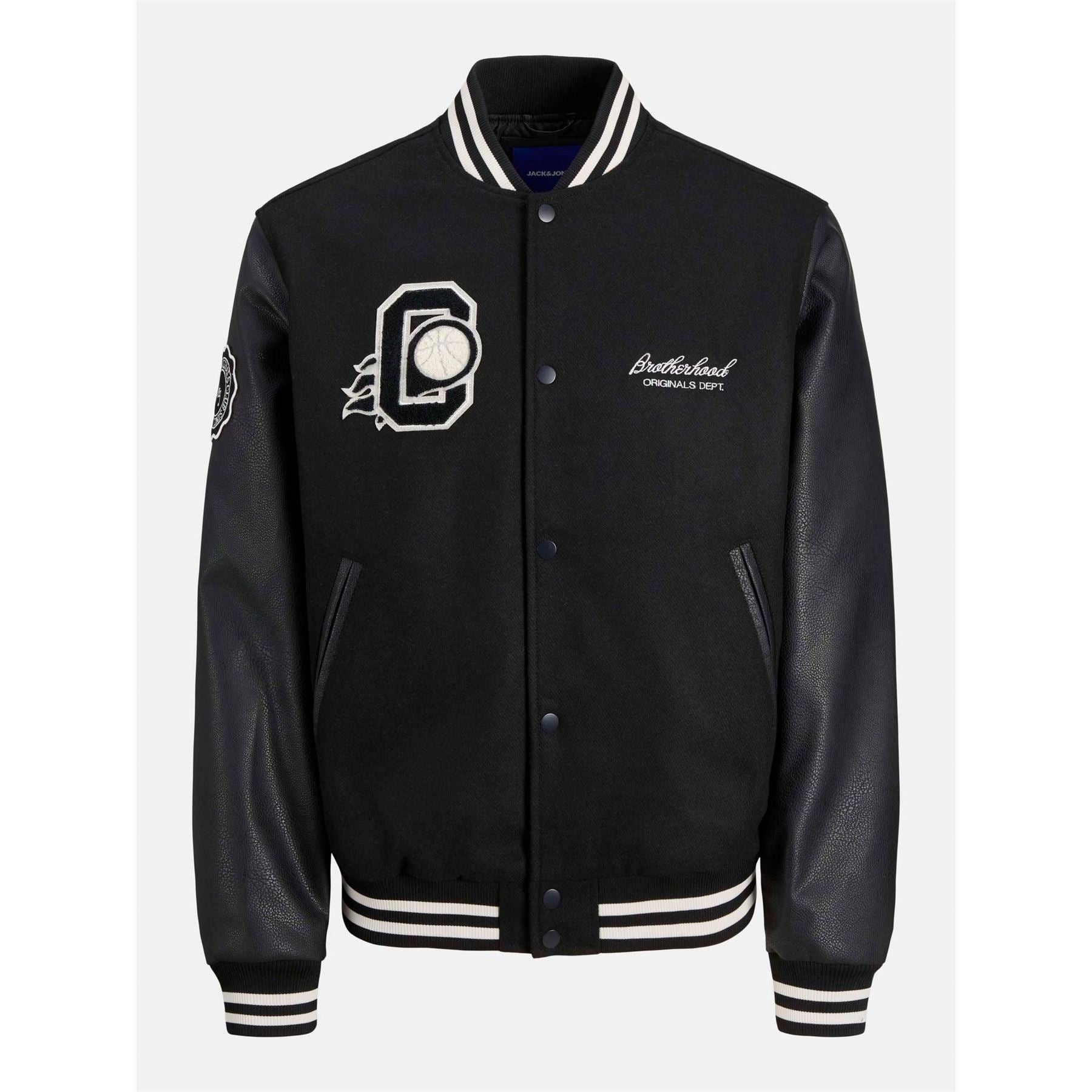 Jack and Jones College Short Puffer Jacket