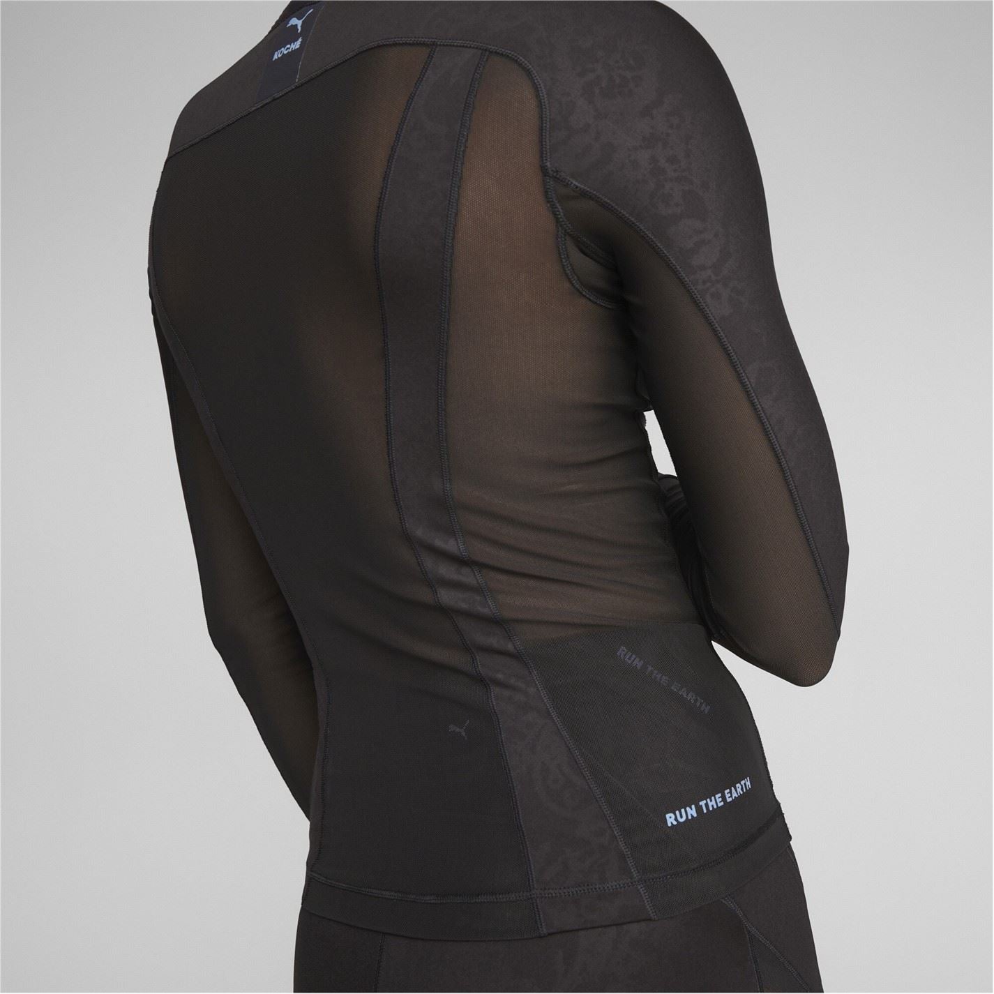 Puma Skinny Fit Long Sleeve Crew Neck T-Shirt