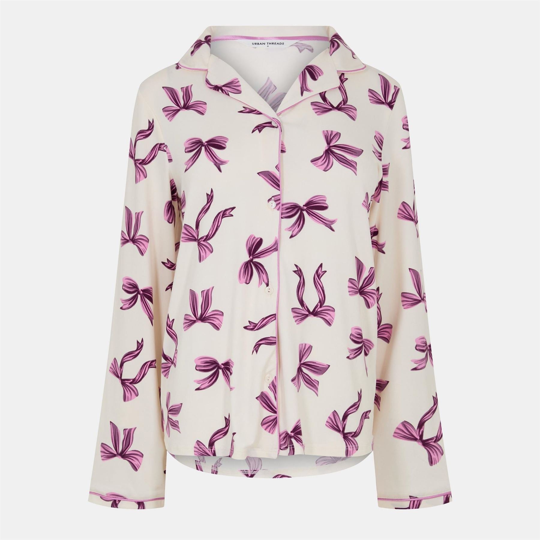 Urban Threads Long Sleeve Pyjama Set