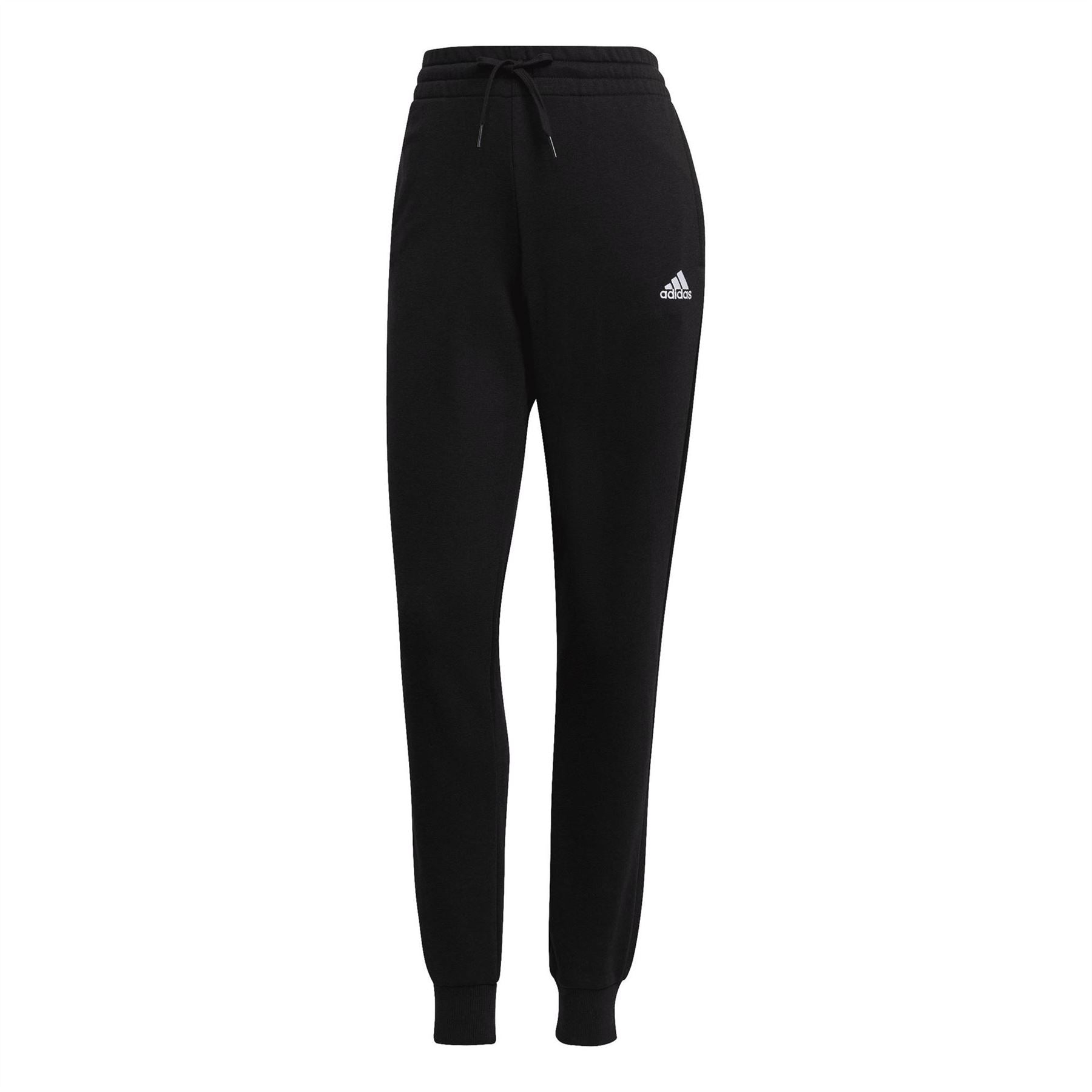 adidas Womens Linear Slim Fit Cotton Joggers