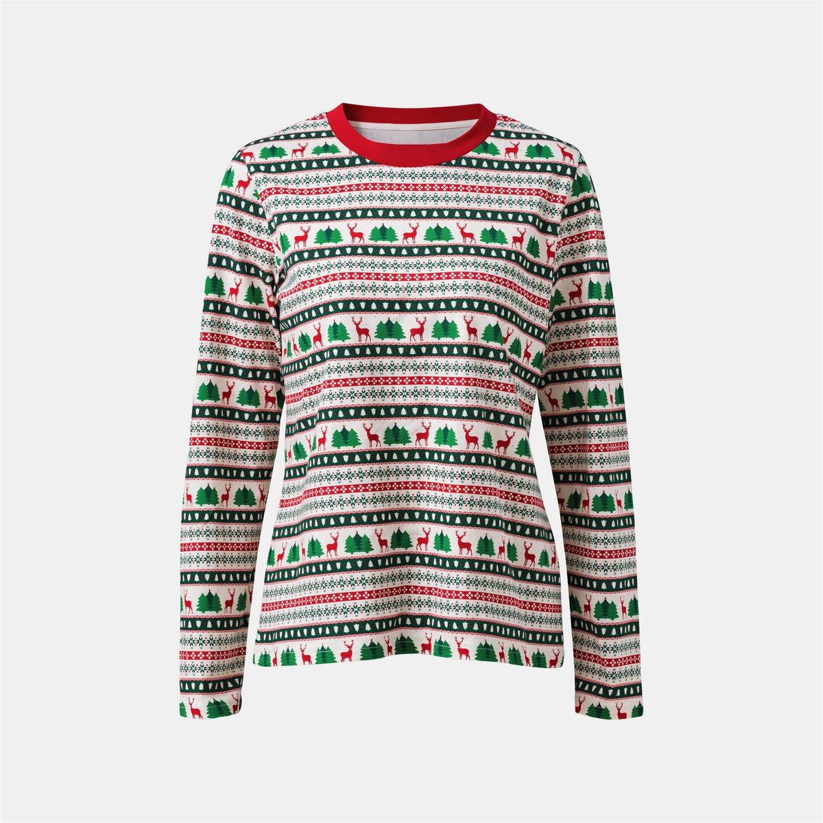 The Spirit Of Christmas Fairisle Xmas Family Cotton Pyjamas