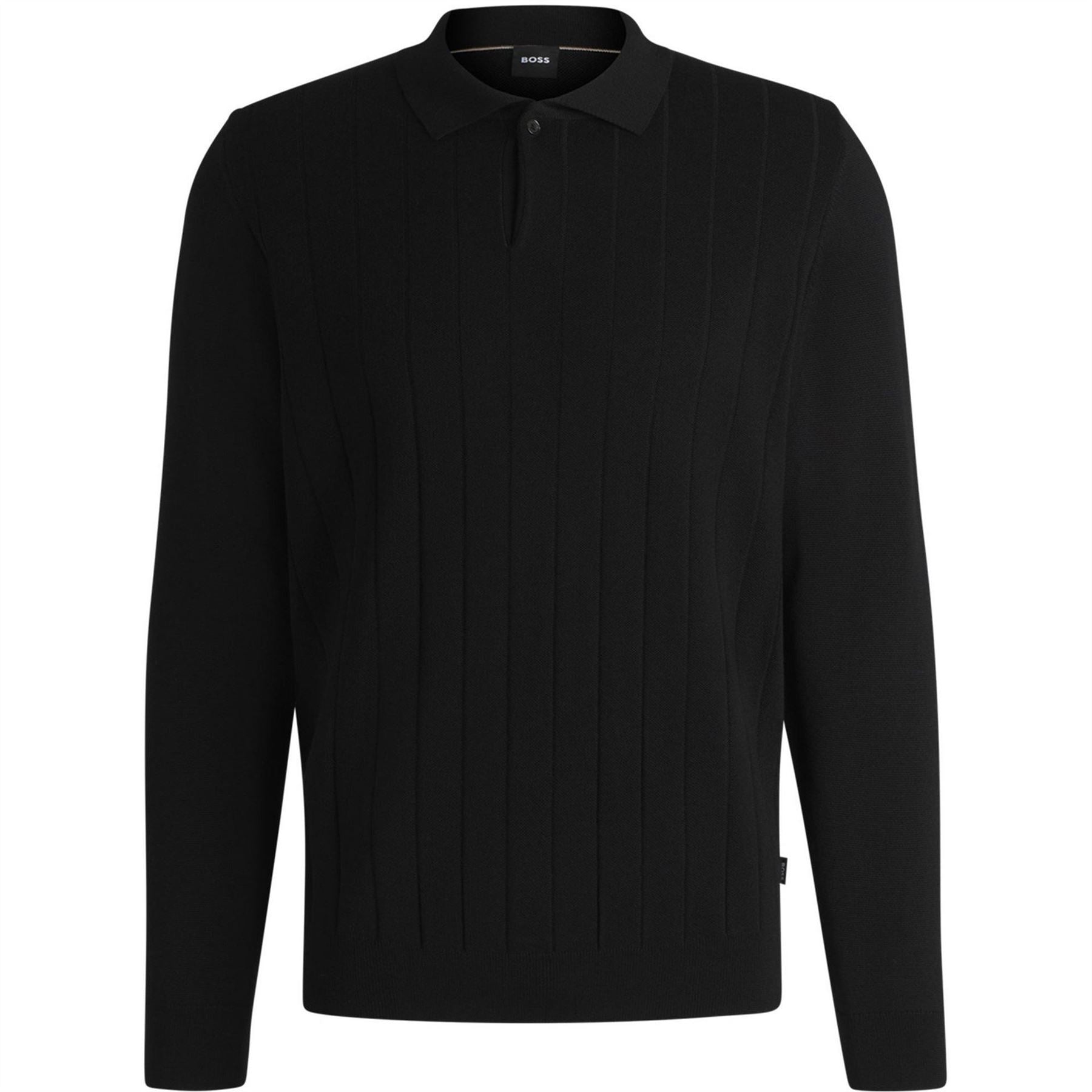 Boss H Beduardo Knitted Regular Fit Crew Neck Jumper