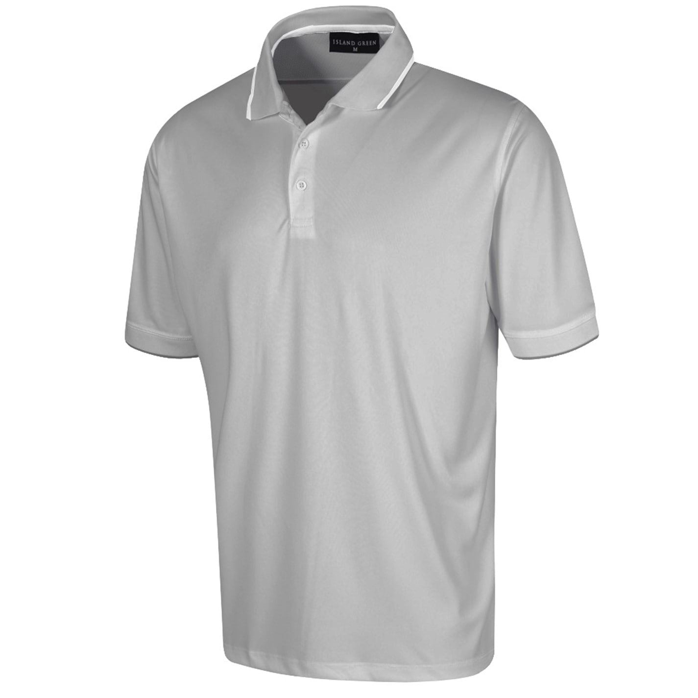 Island Green Performance Polo Golf Shirt Mens