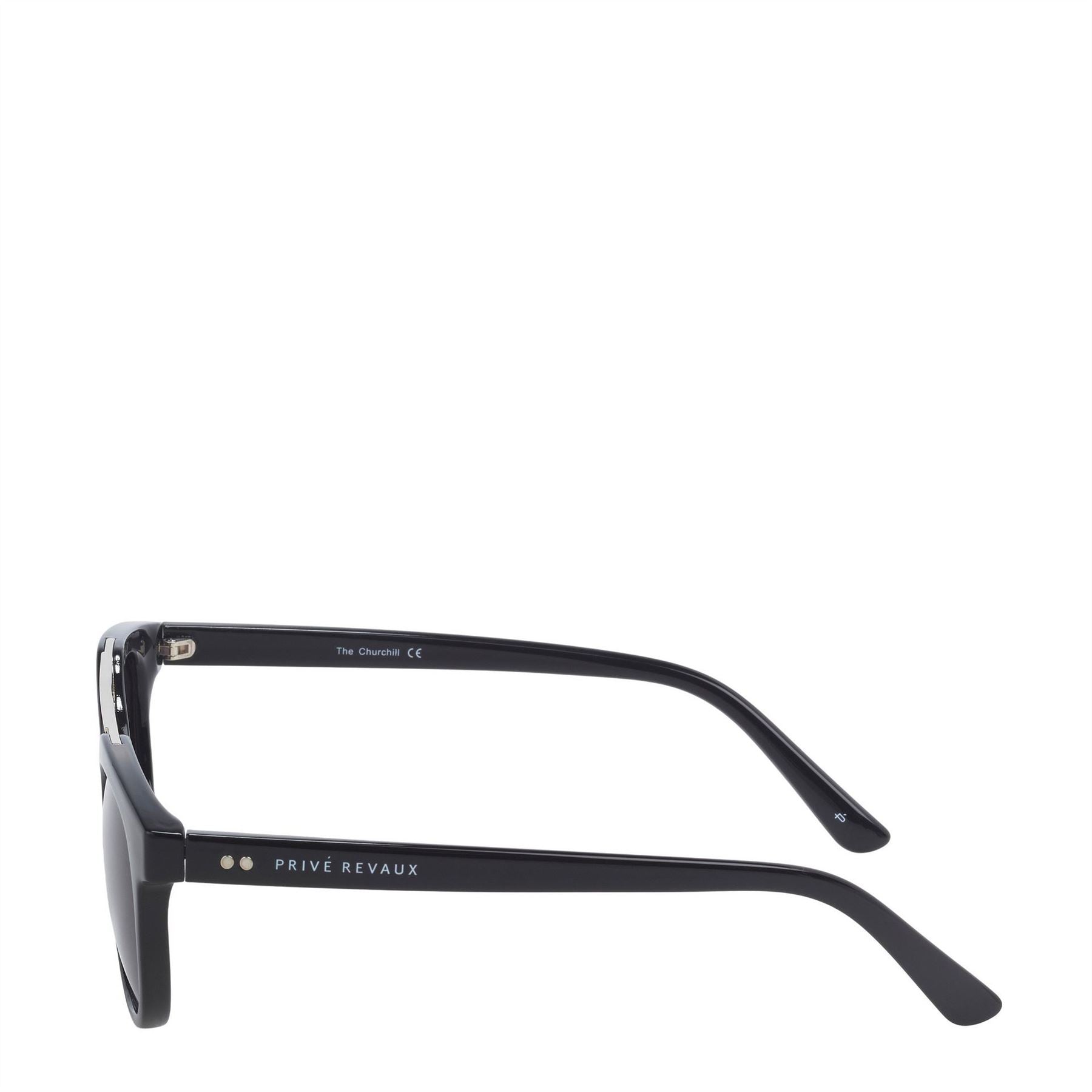 Prive Revaux R The Churchill Aviator Double Bridge Sunglasses