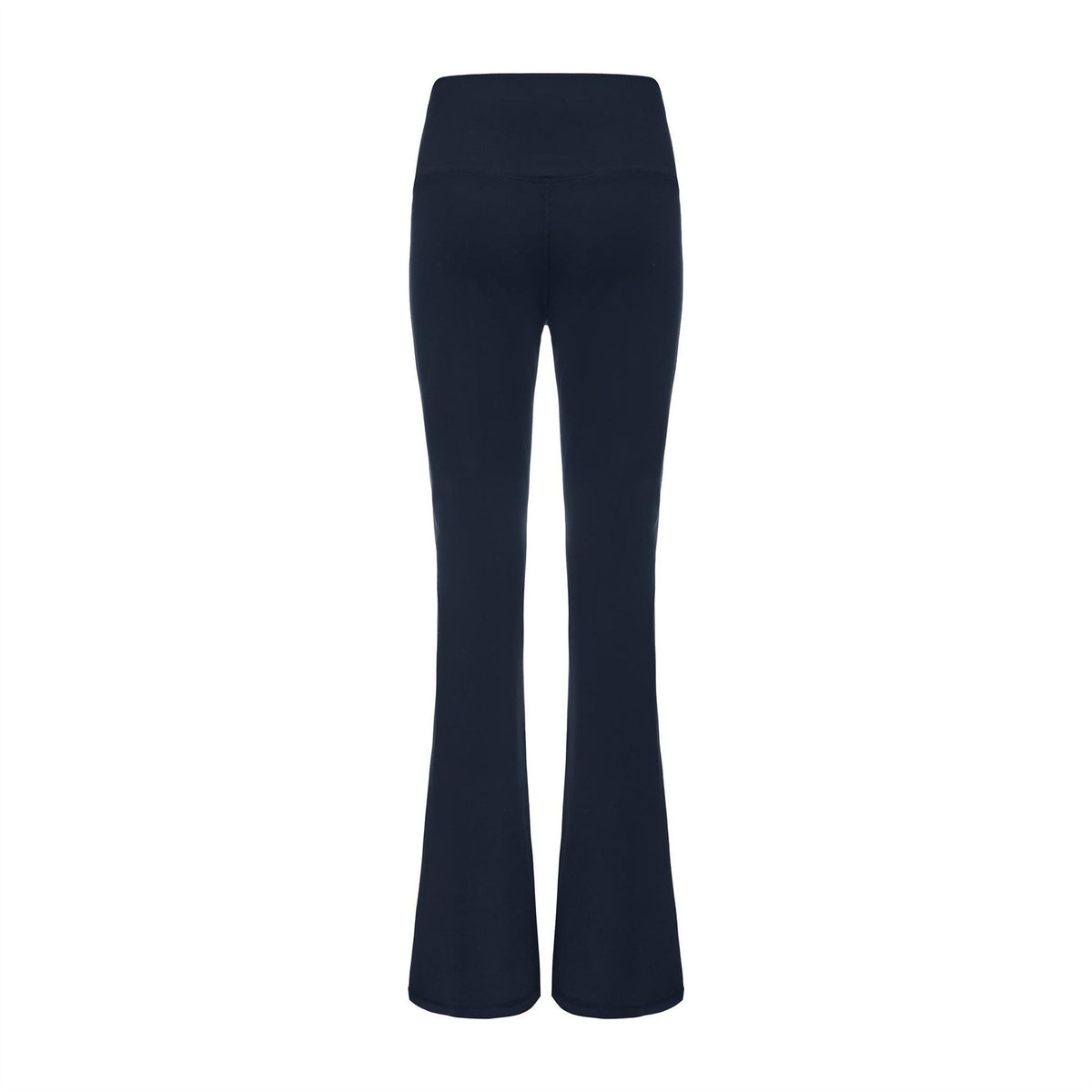LA Gear Womens Crossover Waist Flared Leggings