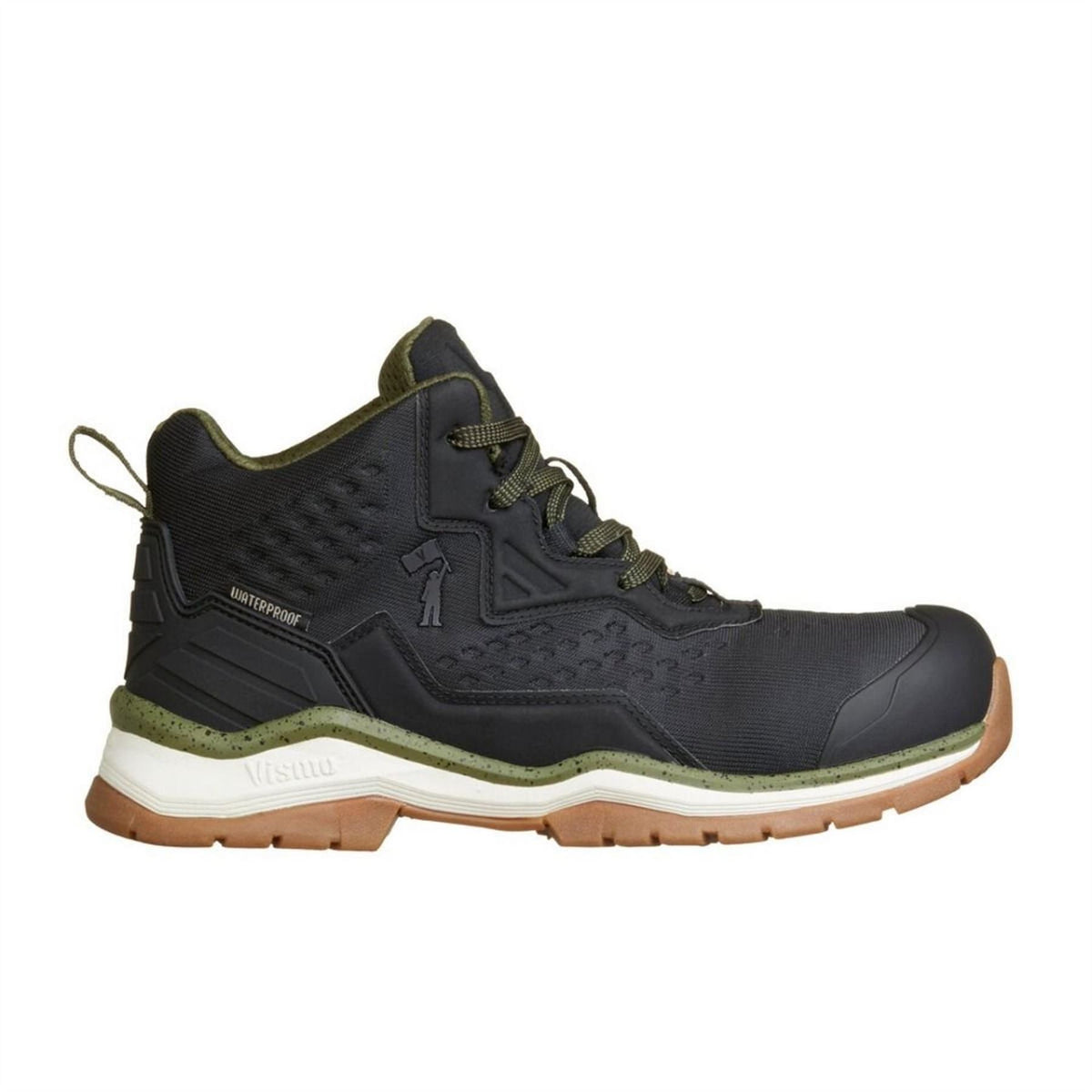 Vismo Adults Steel Toe Cap Slip Resistant Safety Boots
