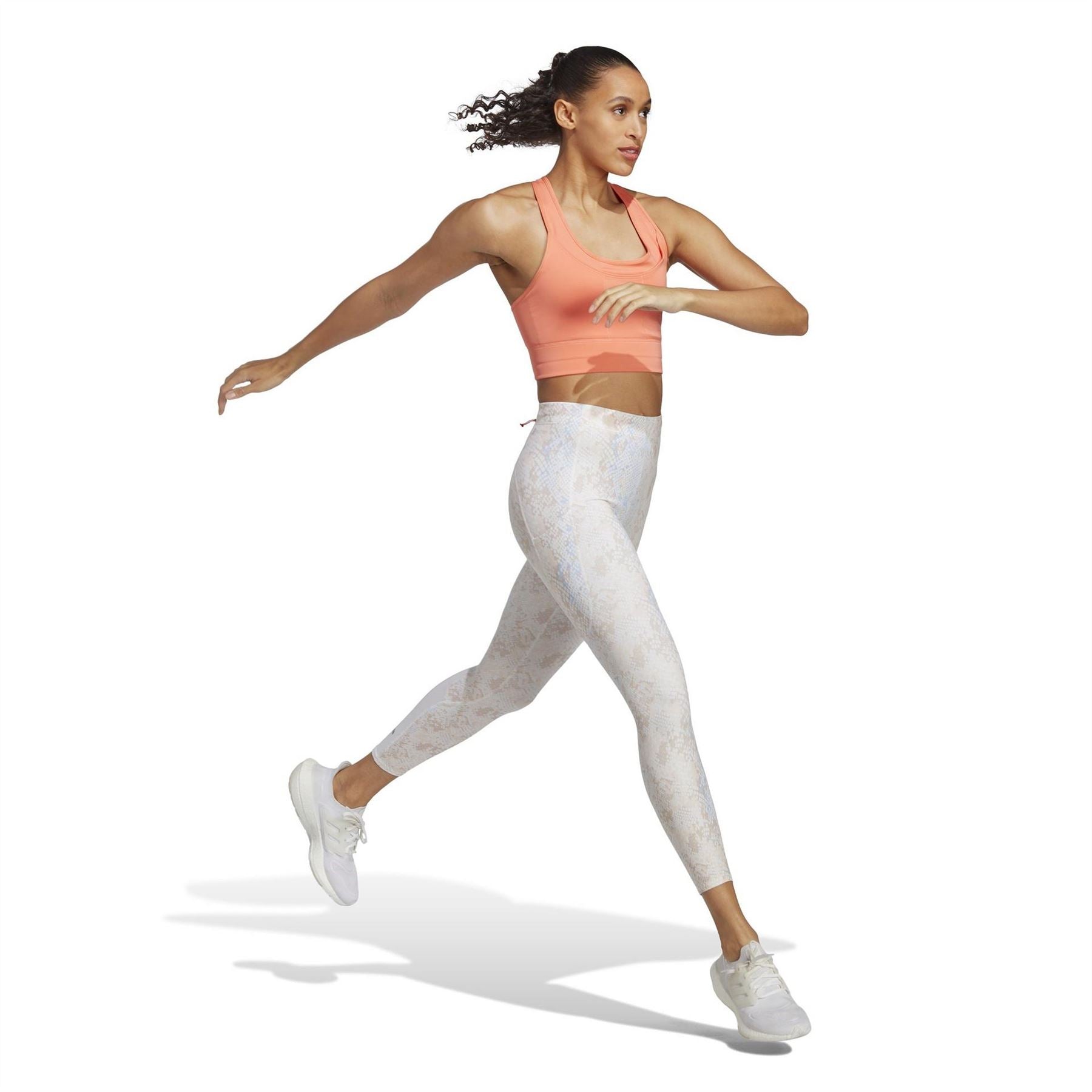 adidas Fastimp Snake Patterned Shapewear Leggings