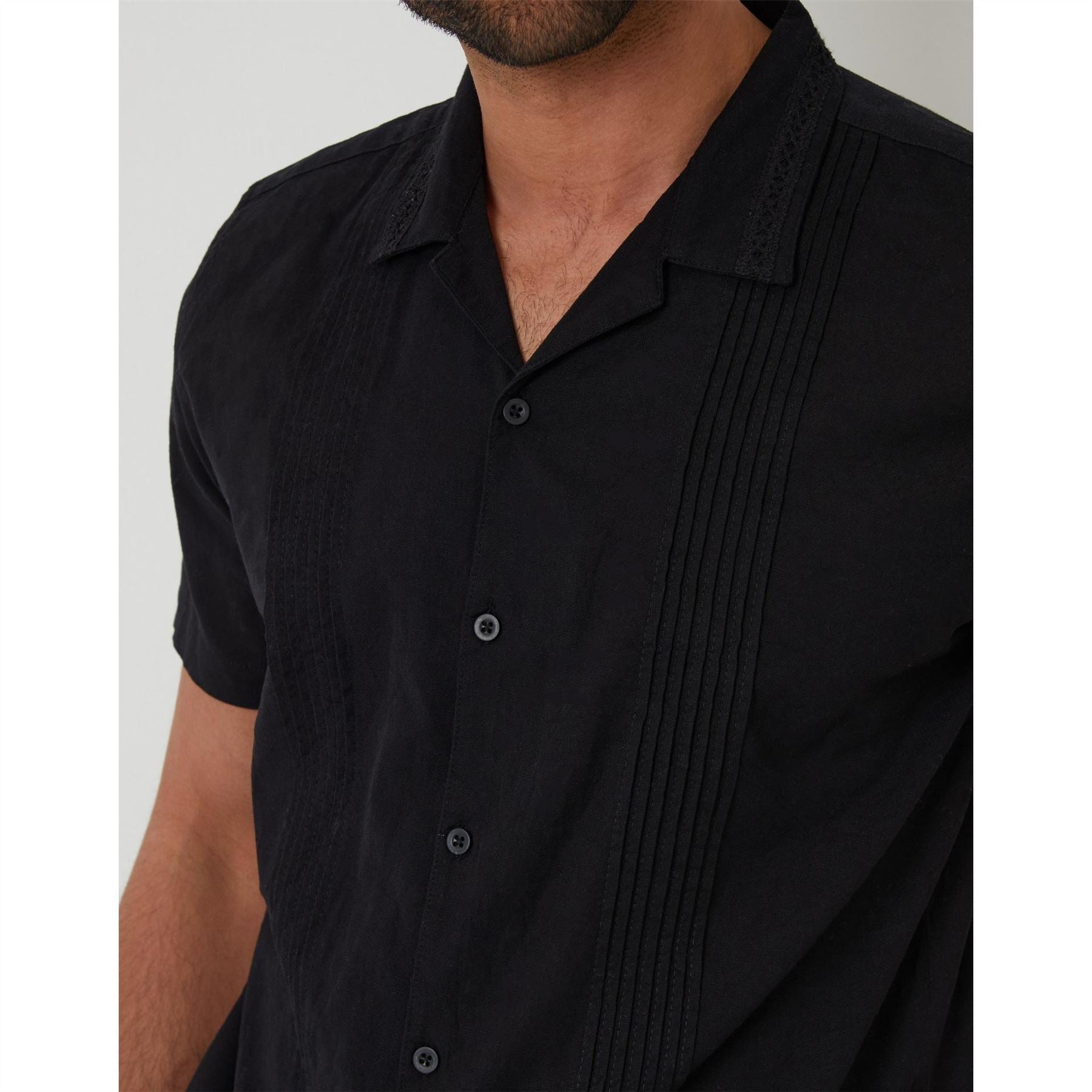 Threadbare Urmston Regular Fit Short Sleeve Shirt