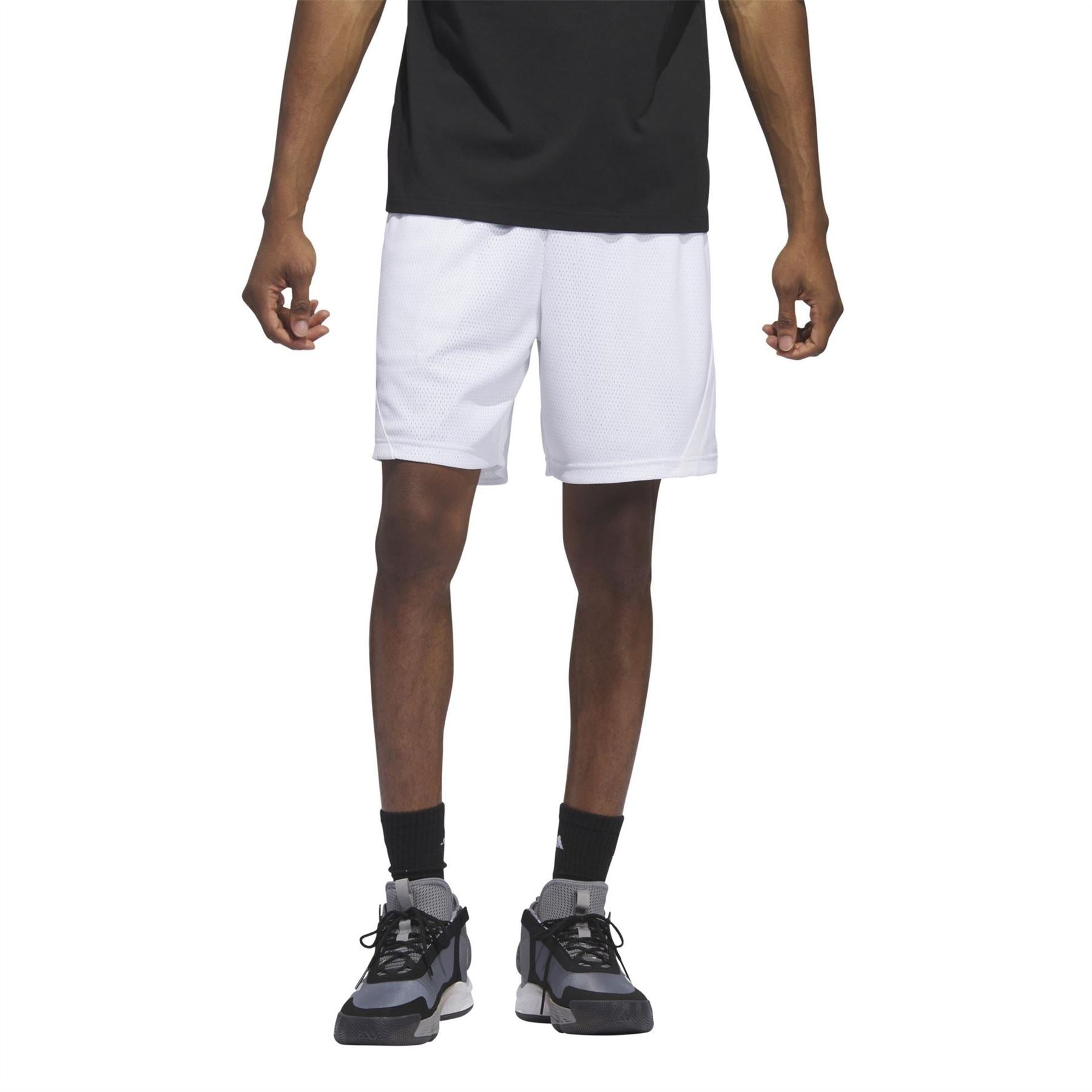 adidas Mens Select Mesh S Basketball Shorts
