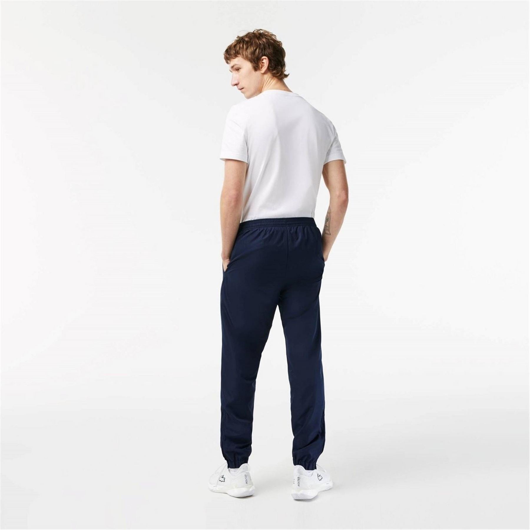 Lacoste Taffeta Closed Hem Tracksuit Bottoms