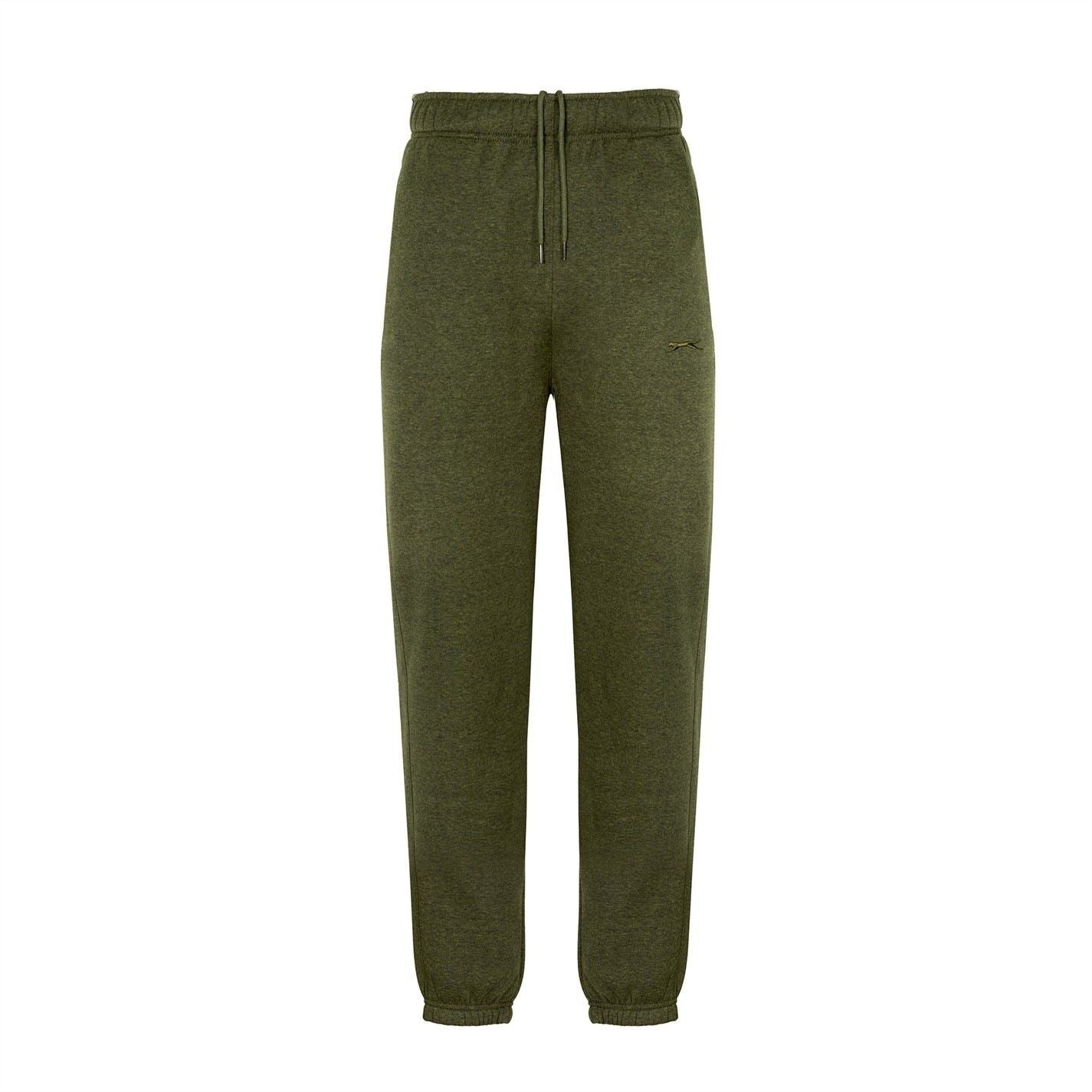 Slazenger Mens Cuffed Fleece Jogging Bottoms