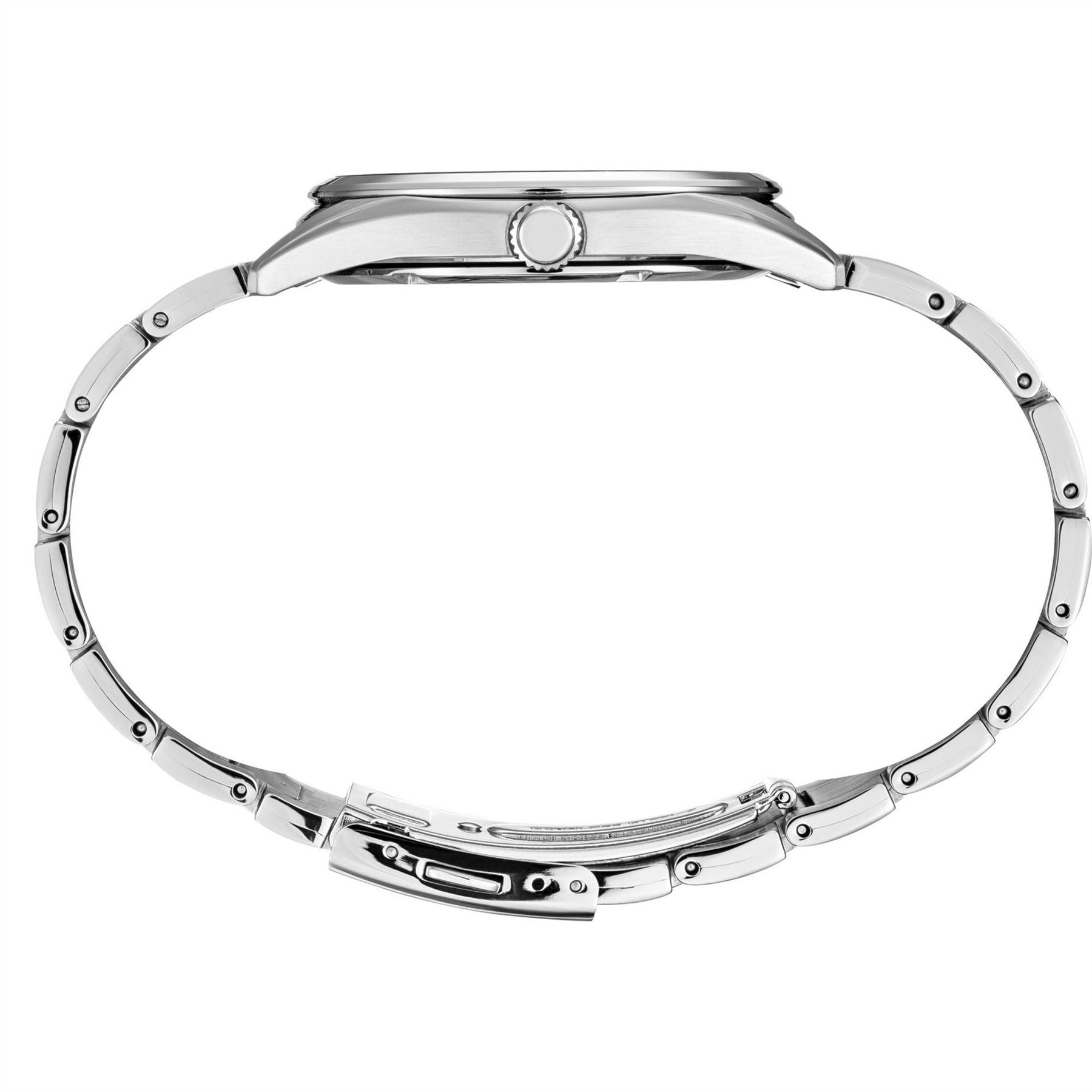 Seiko Date Analogue Titanium Bracelet Strap Watch