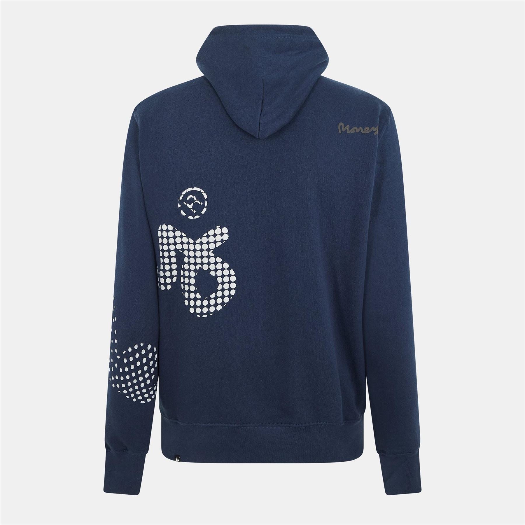 Money Reflec Dot Hooded Long Sleeve Sweatshirt