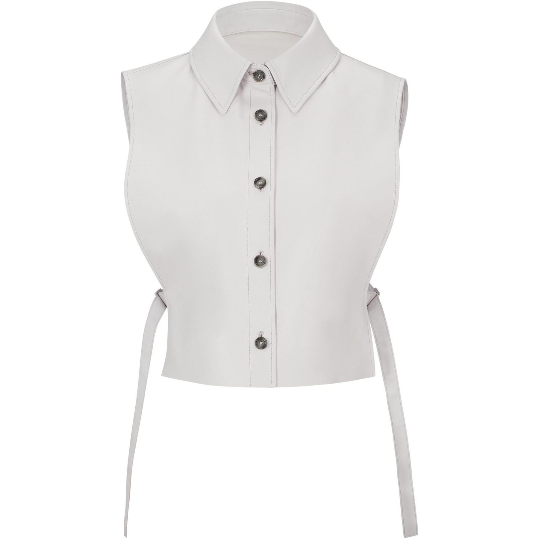 Boss Siblu Leather Structured Fit Jacket