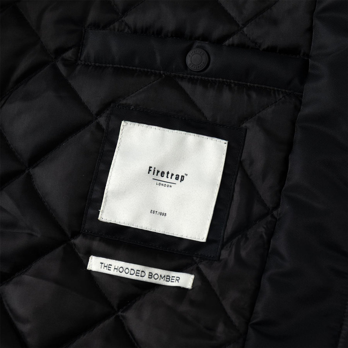 Firetrap Mens Fleece Bomber