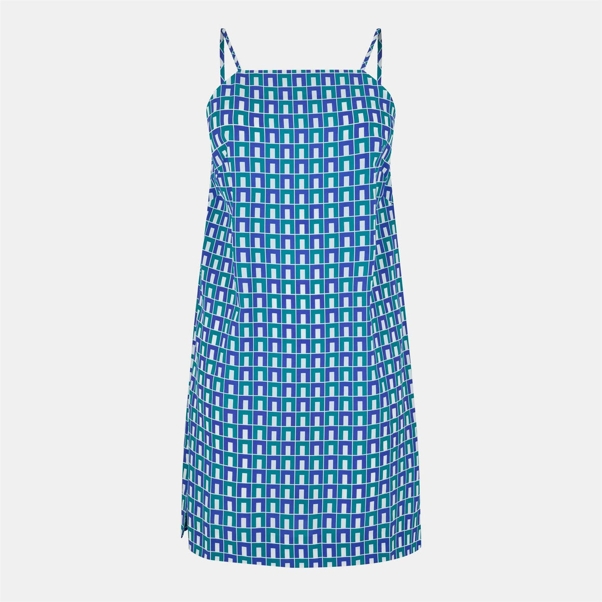 Lacoste Spaghetti Strap Mini Slip Dress