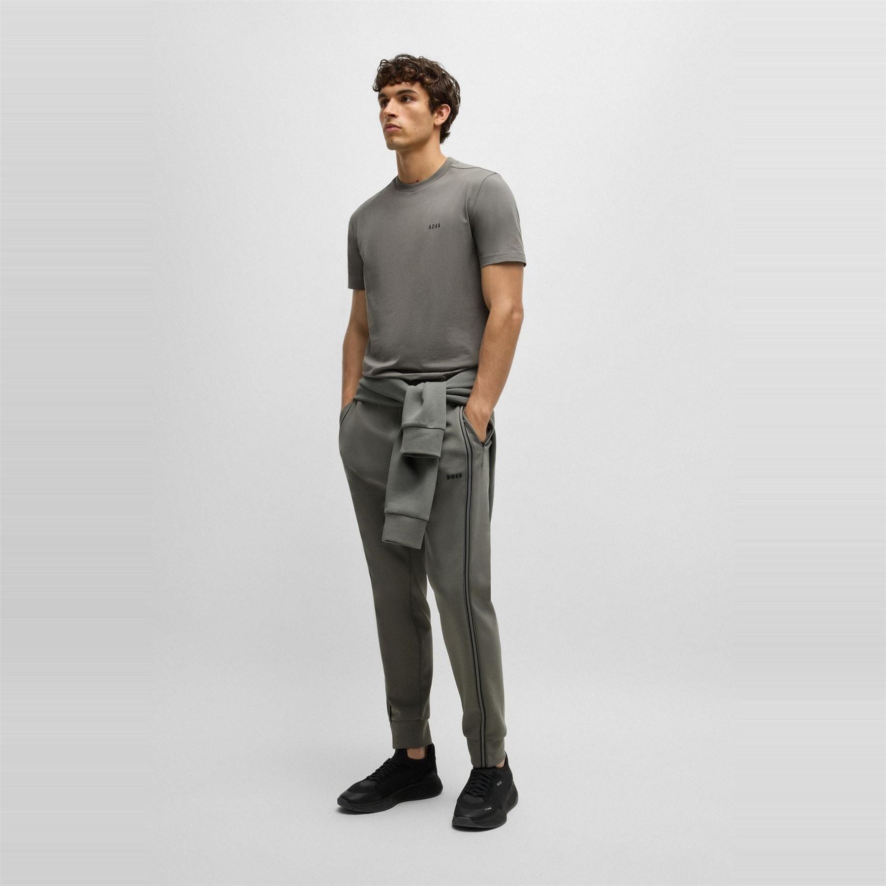 Boss Hbg Hadiko Jogging Bottoms, Elasticated Waistband