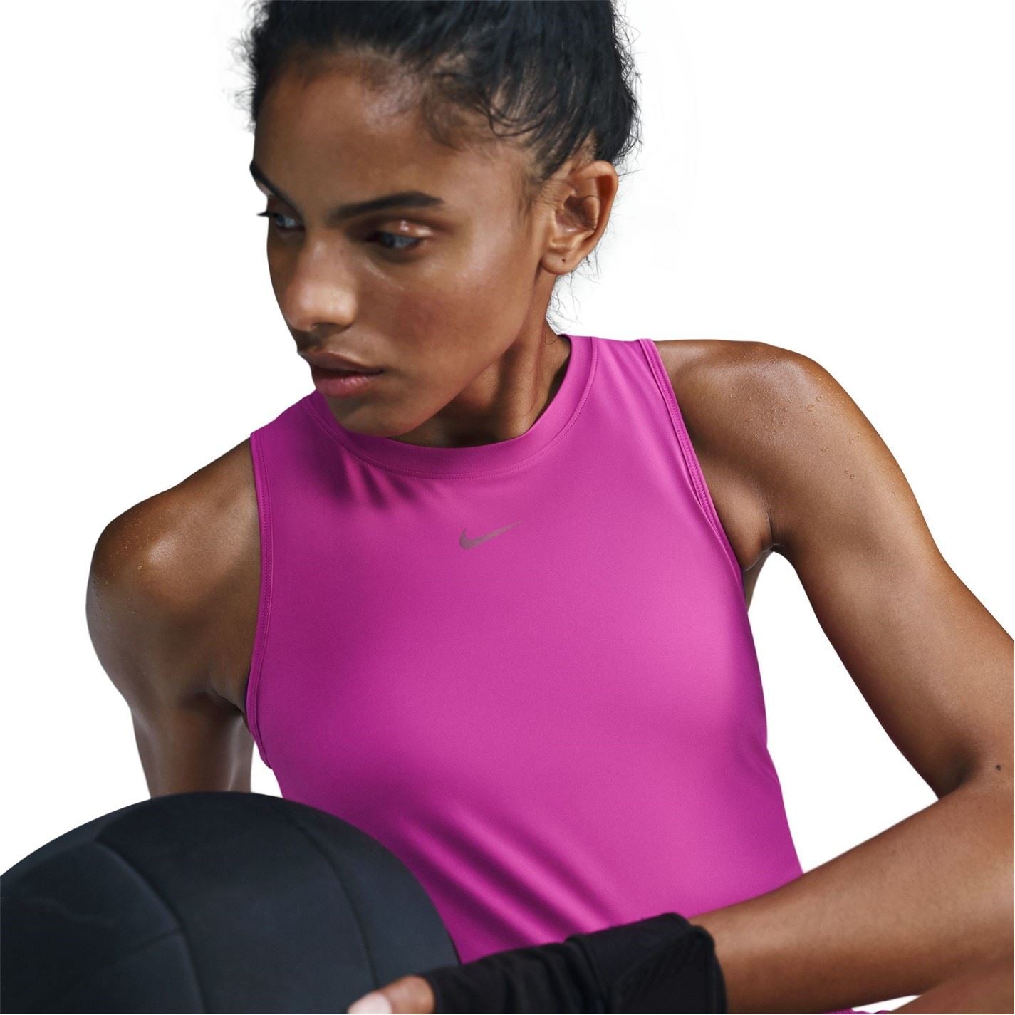 Nike Womens One Classic Dri Fit Fitness Tank Top