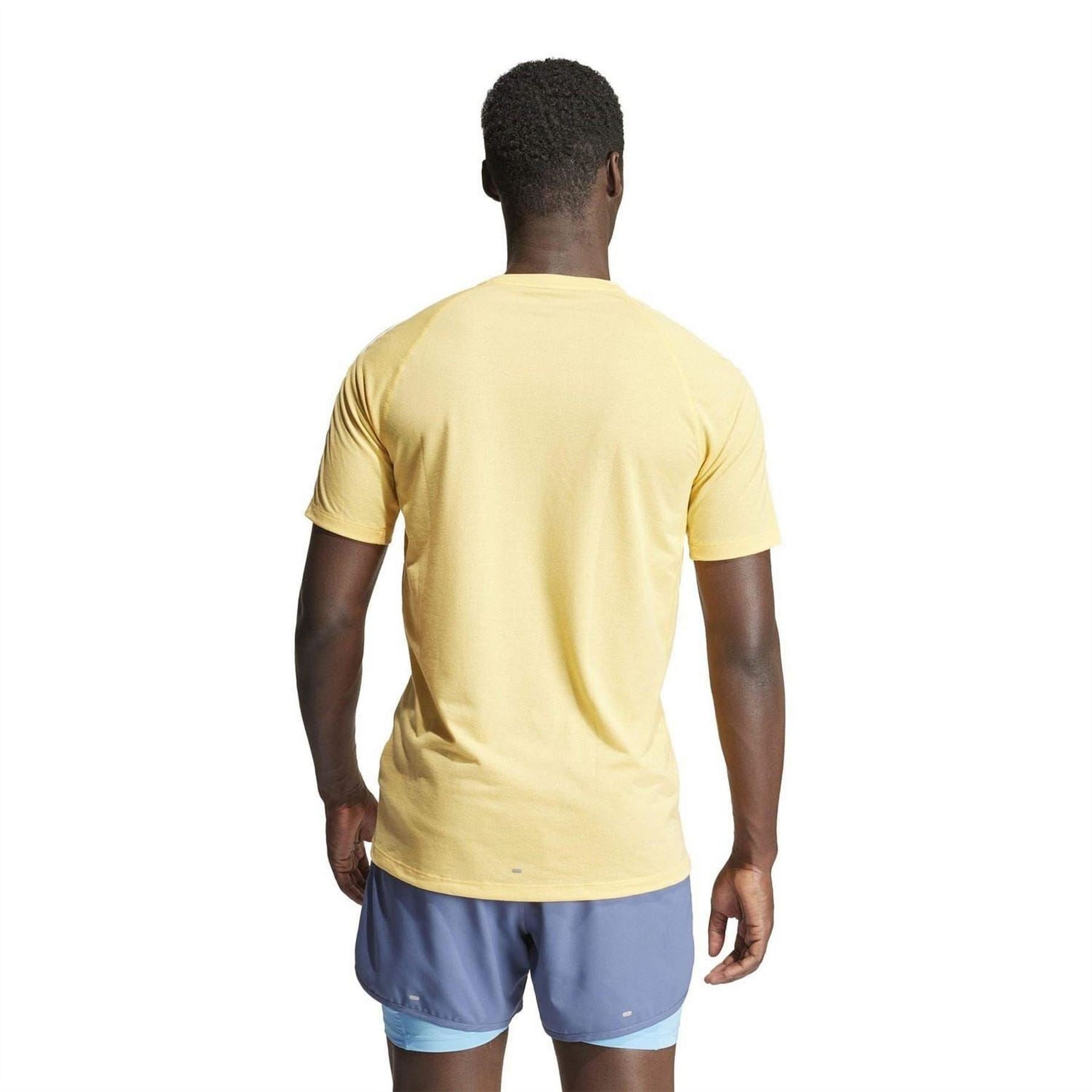 adidas The Run 3 Stripes T-Shirt