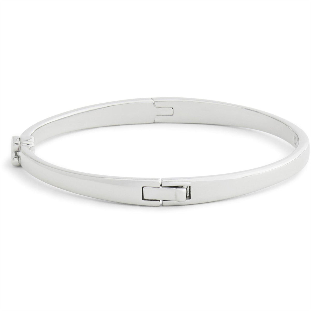 Coach Engraved Logo Bangle
