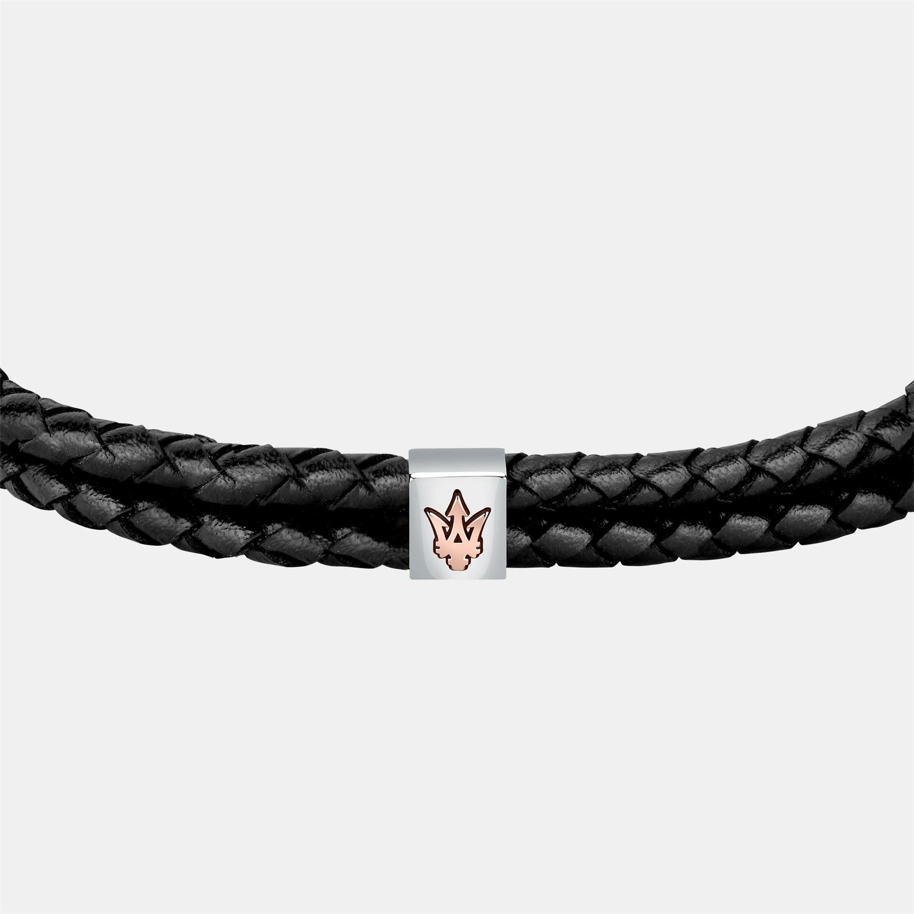 Maserati Jewellery Maserati Leather Bracelet
