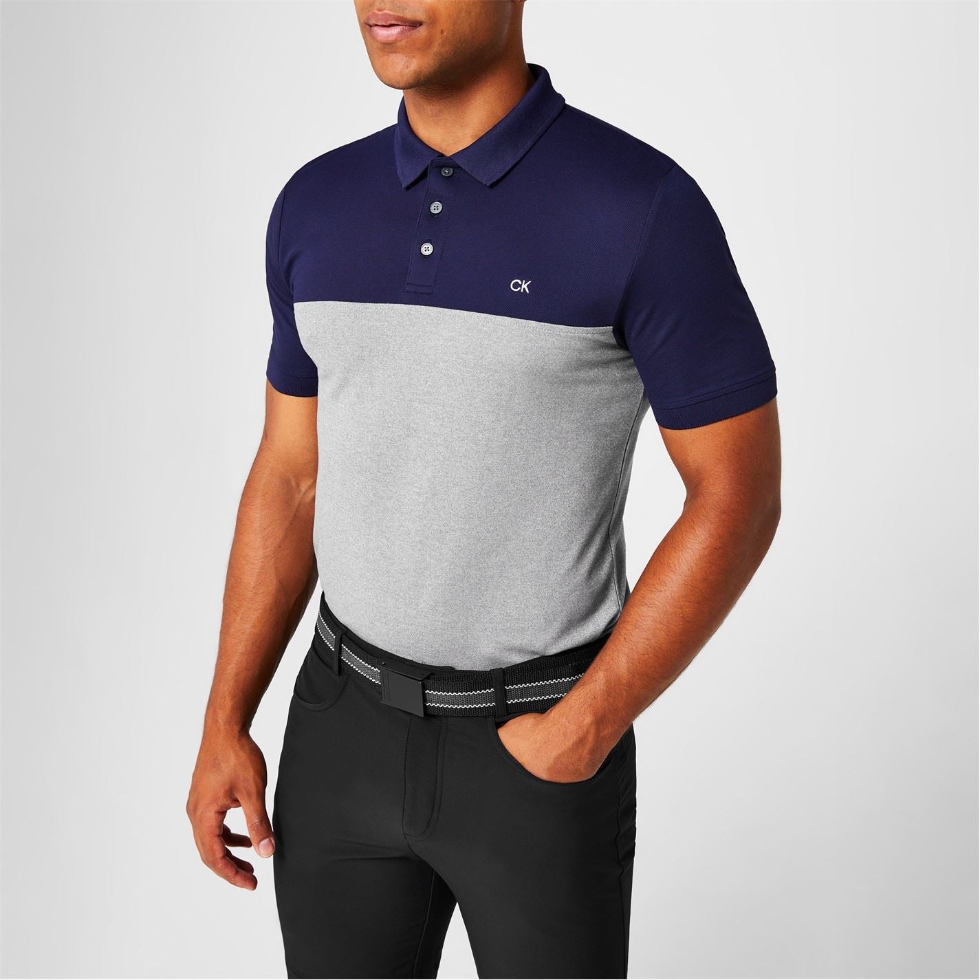 Calvin Klein Golf Block Polo Shirt
