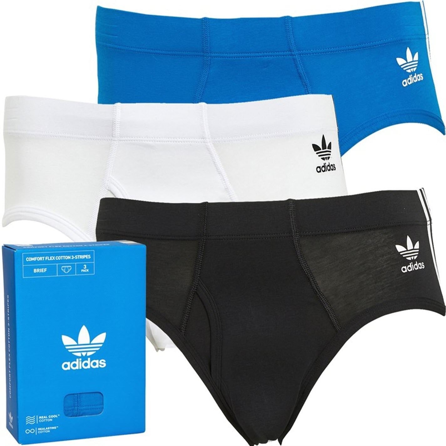 adidas Originals Logo Print Rib Boxer Brief