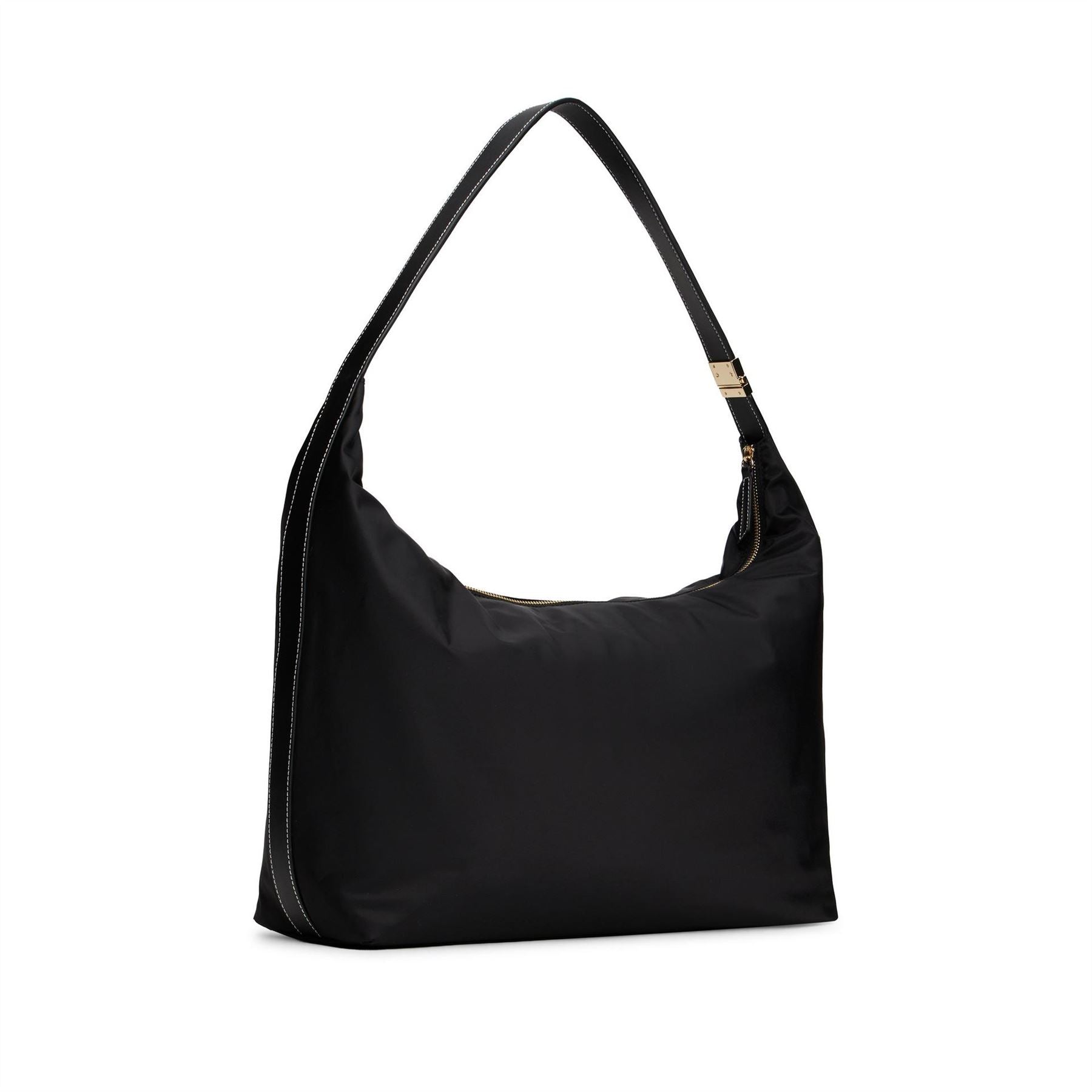 Tommy Hilfiger Go Crescent Shape Hobo Bag with Gold Tone Hardware