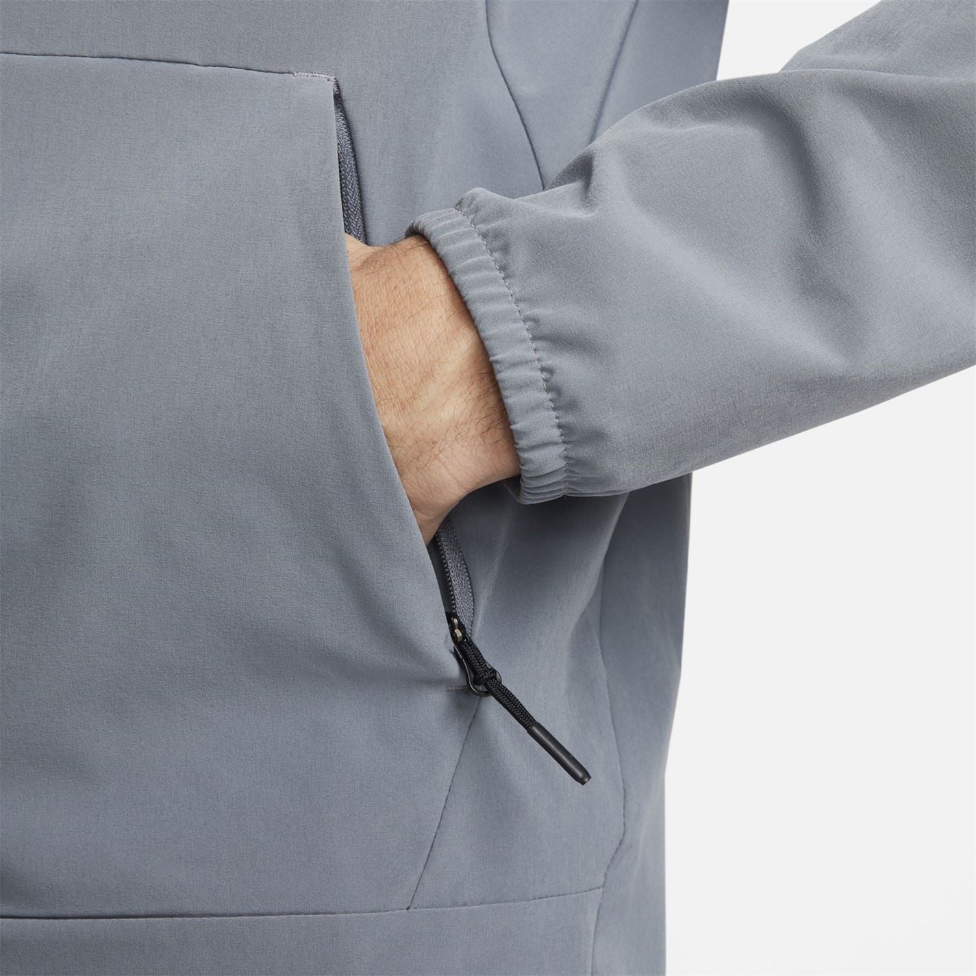 Nike Unlimited Hooded Performance Jacket with Zipped Pocket