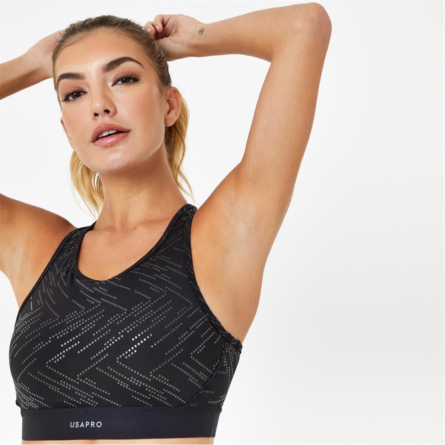 USA Pro Core Racer Back Sports Bra Ladies