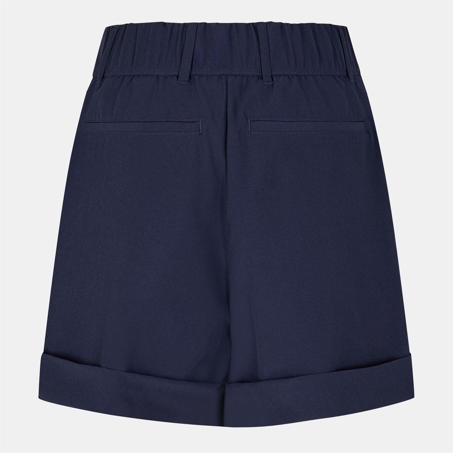 Lacoste Bermuda Solid Patterned Banded Hem Shorts