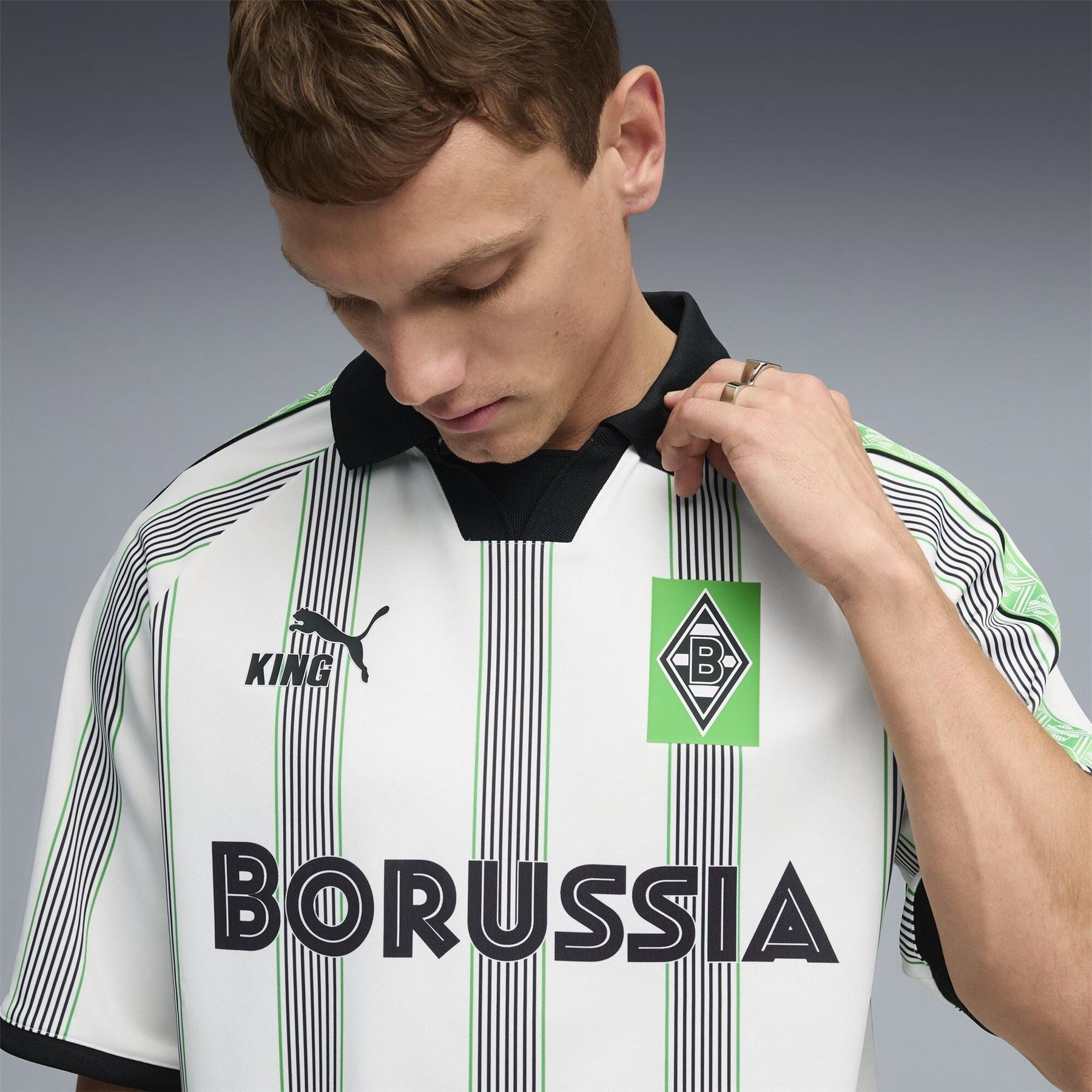 Puma Borussia Monchengladbach Licensed Retro Football Shirt
