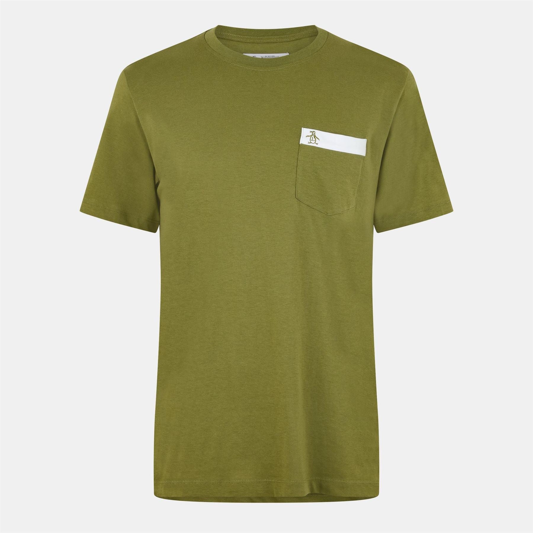 Original Penguin Regular Fit Crew Neck T-Shirt with Chest Pocket
