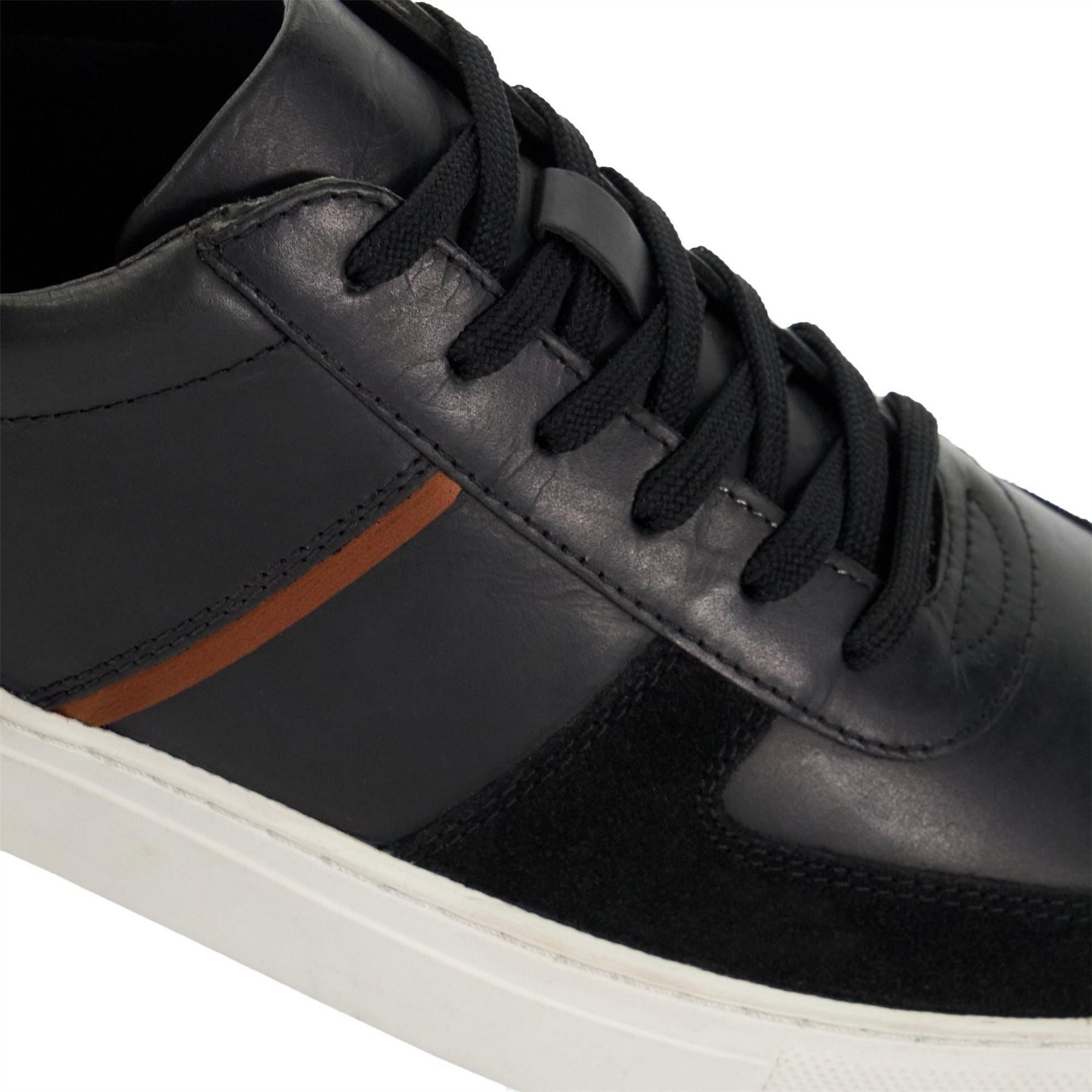 Dune London Theron Canvas Low Top Sneakers Lace Up