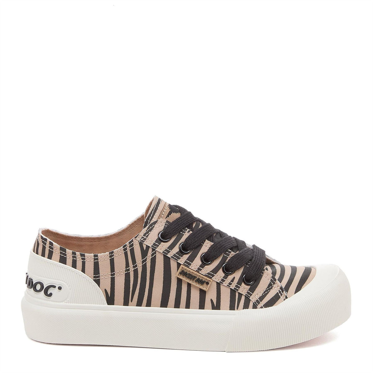 Rocket Dog Jazzin Plus A Zebra Patterned Lace-Up Sneakers