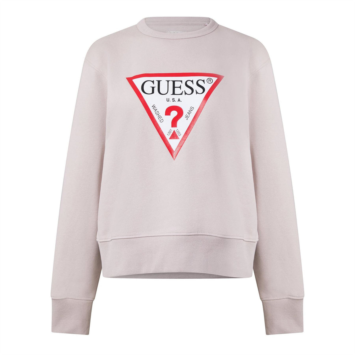 Guess Cn Original Fleece Crew Neck Jumper