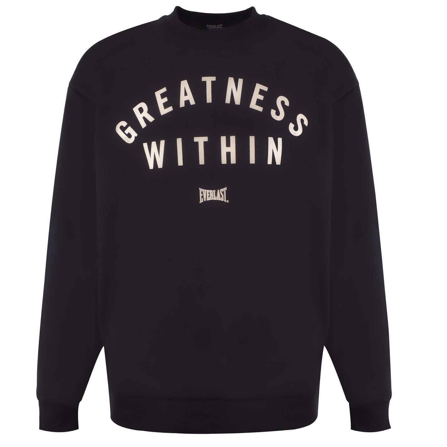 Everlast Regular Fit Lettering Crew Neck Sweatshirt