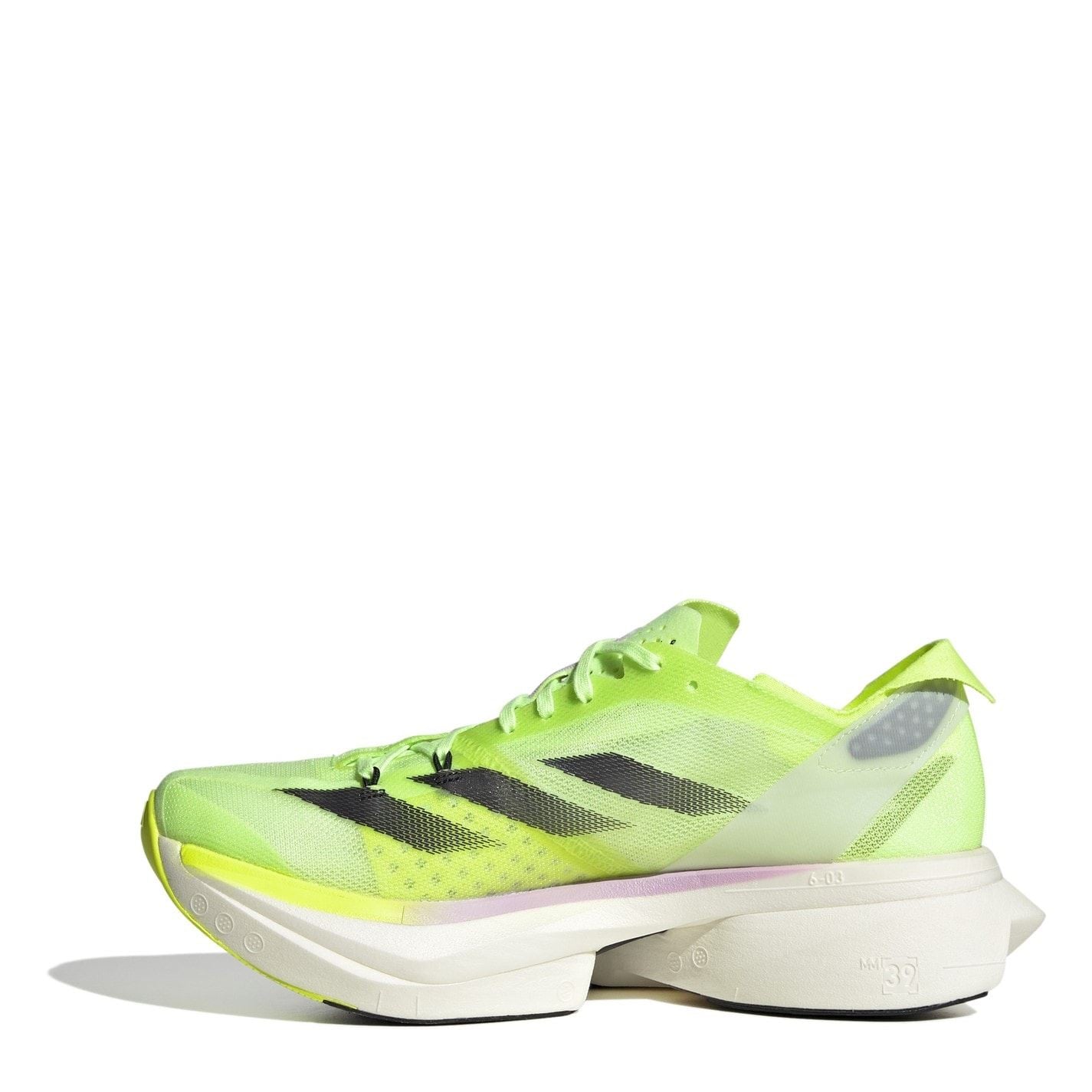 adidas Adizero Adios Pro 3 Lace Up Road Running Sneakers