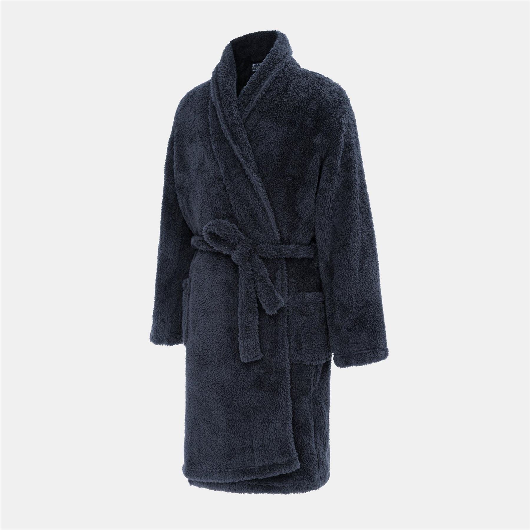 Howick Mens Fleece Plain Robe