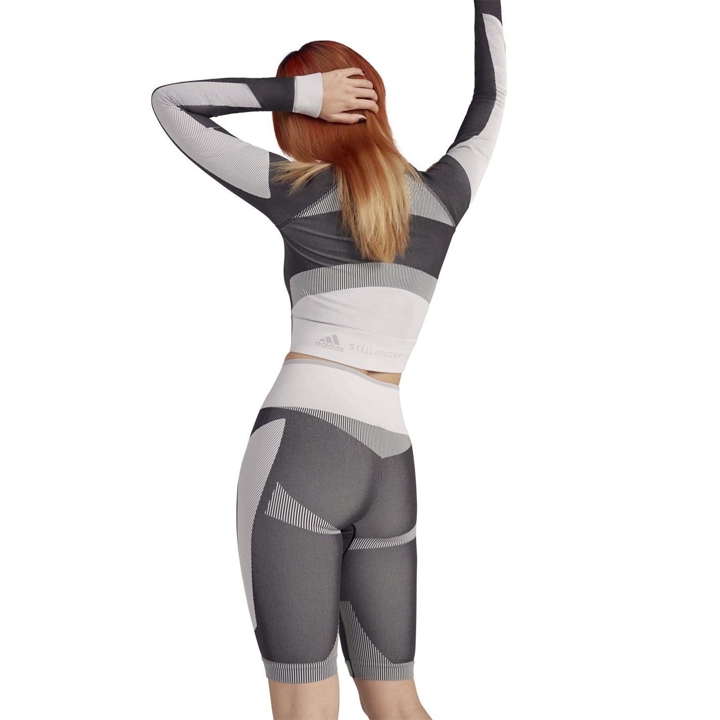 adidas by Stella McCartney Womens Asymetrical Cycling Leggings