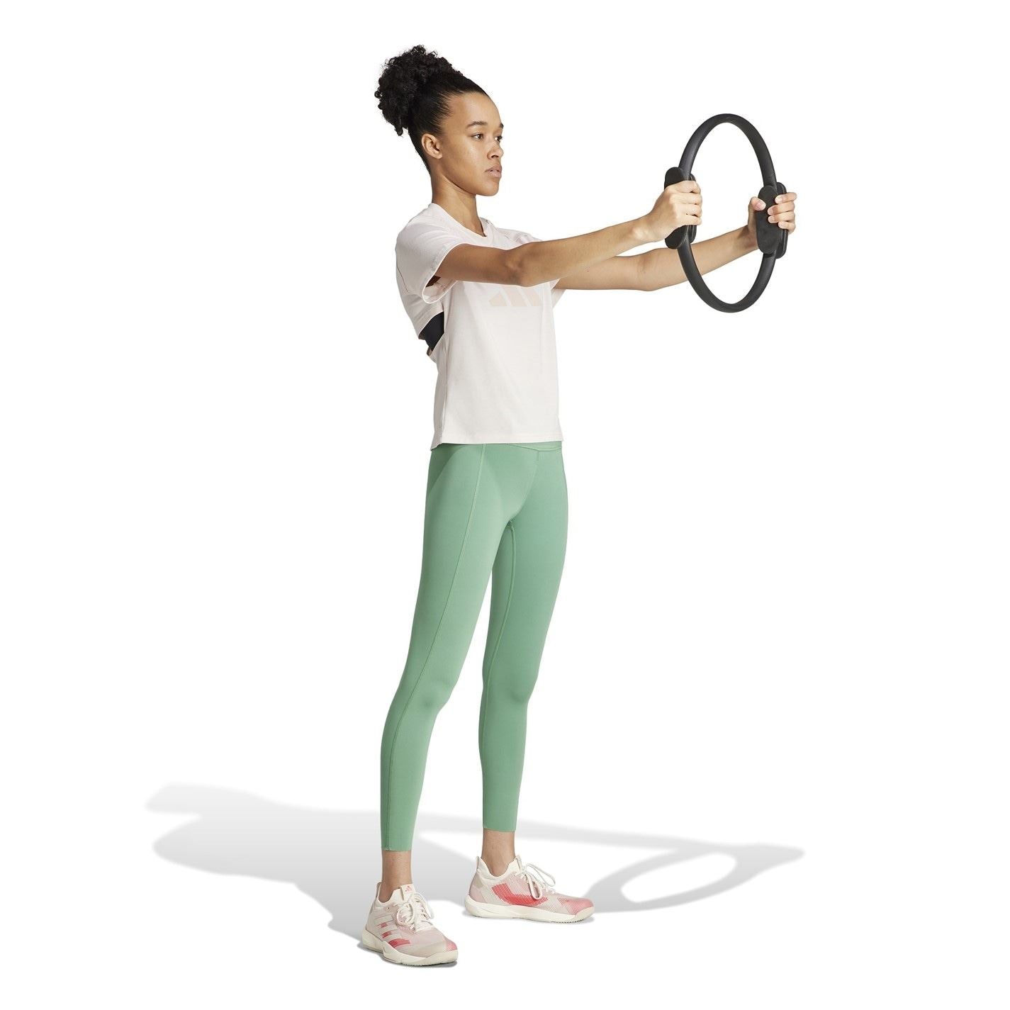 adidas Womens Power Performance Big Logo T-Shirt