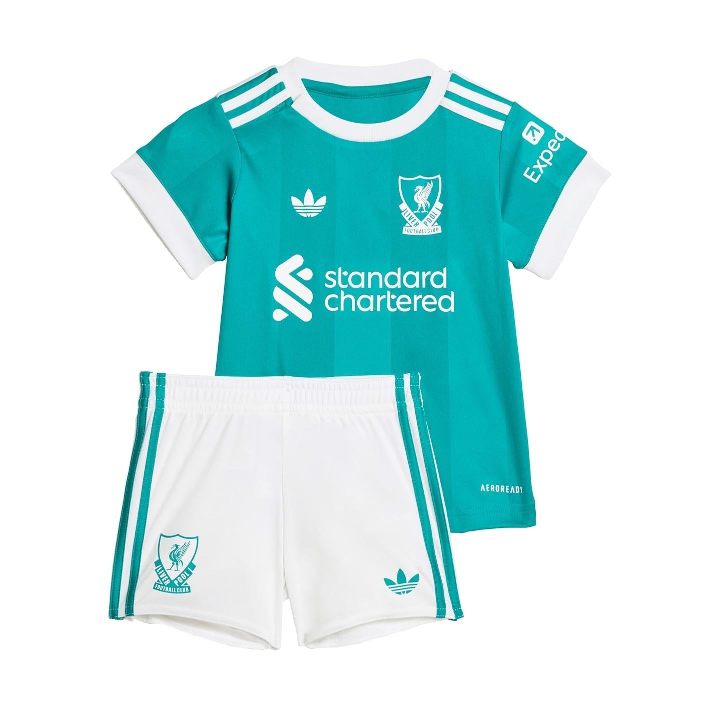 adidas Liverpool Third Minikit 2025 2026 Babies