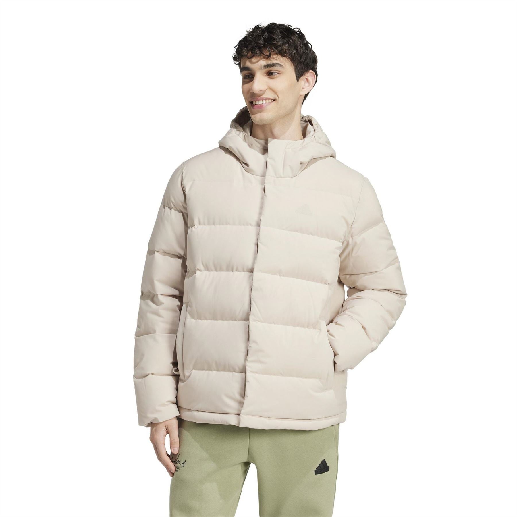 adidas Helionic Hooded Down Jacket