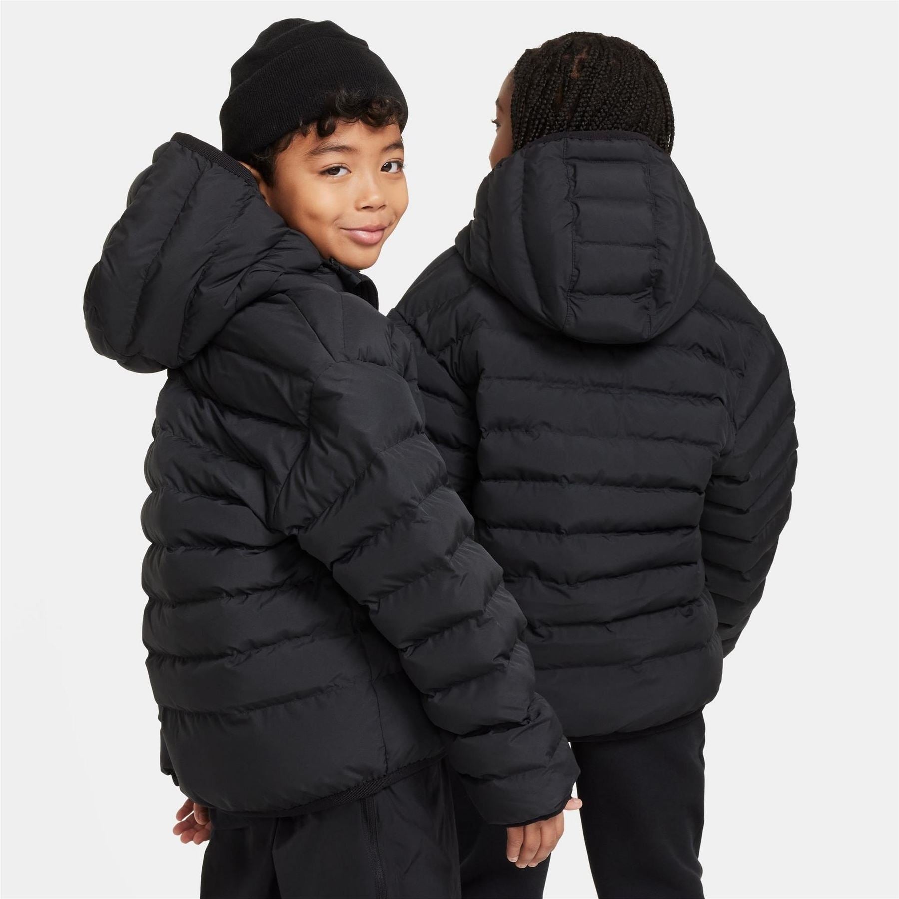 Nike Big Kids Lightweight Synthetic Fill Hooded Jacket