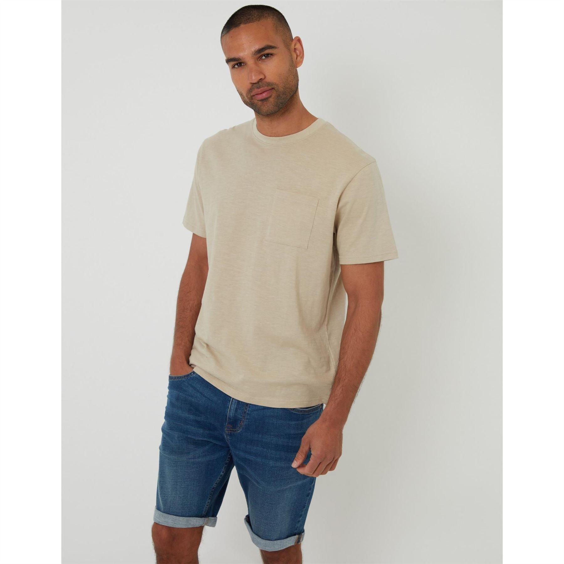 Threadbare Regular Fit Crew Neck Short Sleeve T-Shirt