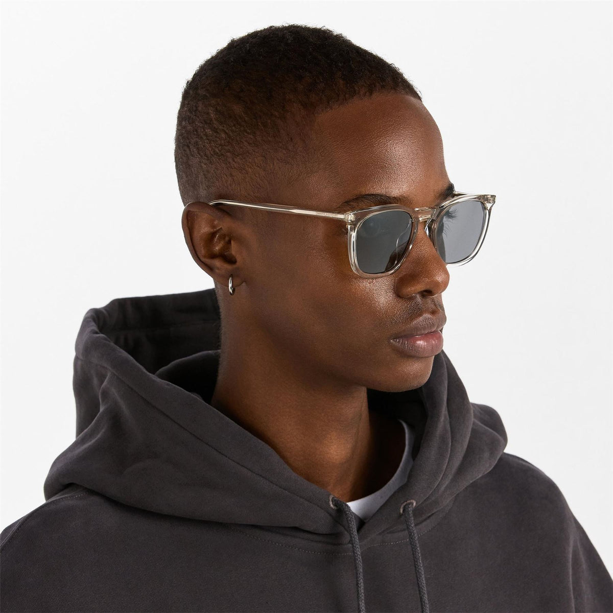 Saint Laurent Retro Round Uv Protection Sunglasses