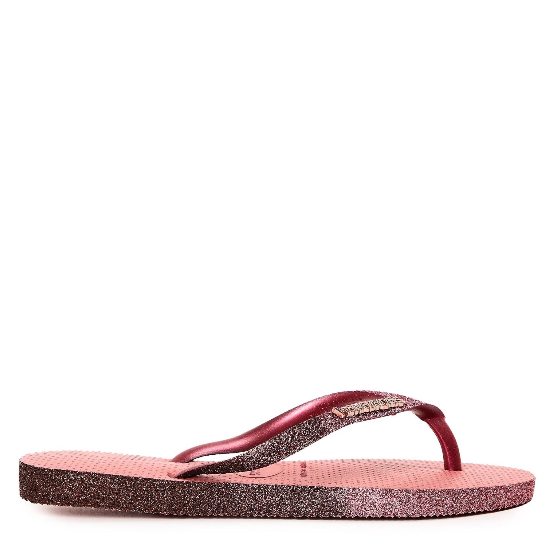 Havaianas Hav. Slim Sparkle Ii Steel Grey 33  Flip Flops Womens