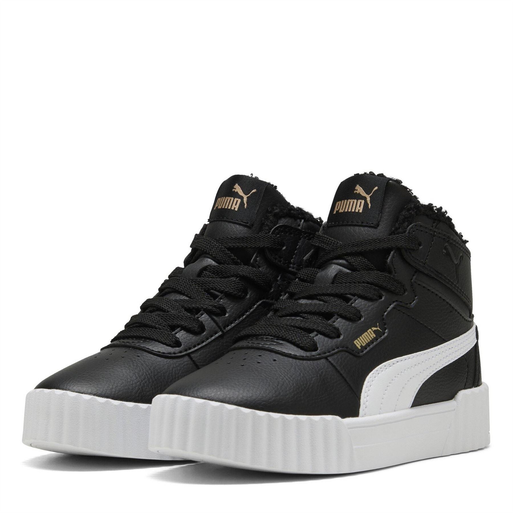 Puma Kids Carina 3.0 Mid High Top Trainers